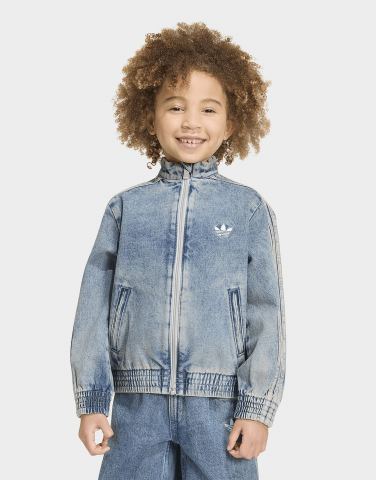 adidas Firebird Originals Jacke, Denim, Locker Geschnitten