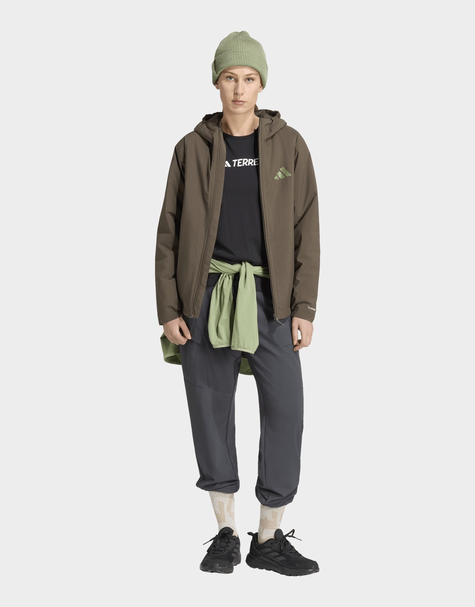 adidas Terrex Multi Essentials CLIMAPROOF Kapuzenjacke, isolierend