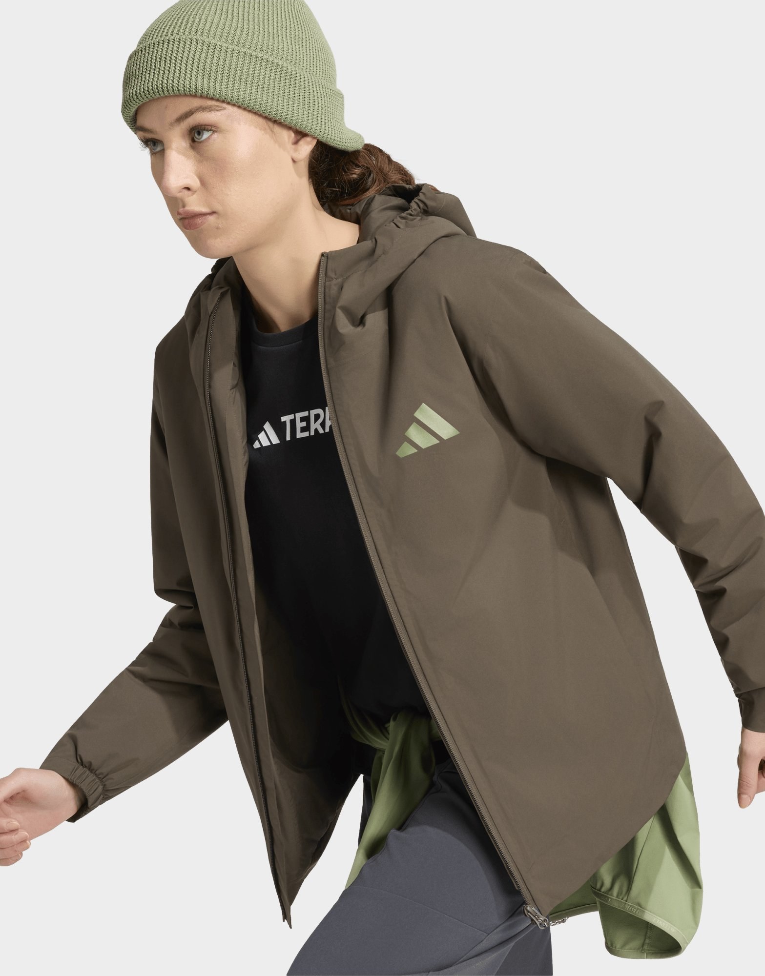 adidas Terrex Multi Essentials CLIMAPROOF Kapuzenjacke, isolierend