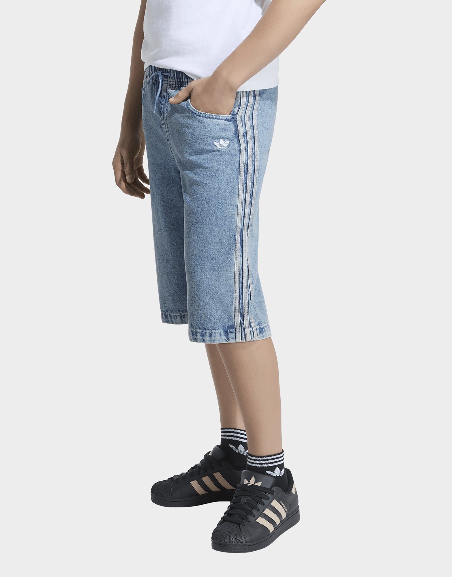 adidas Lockere Denim-jorts