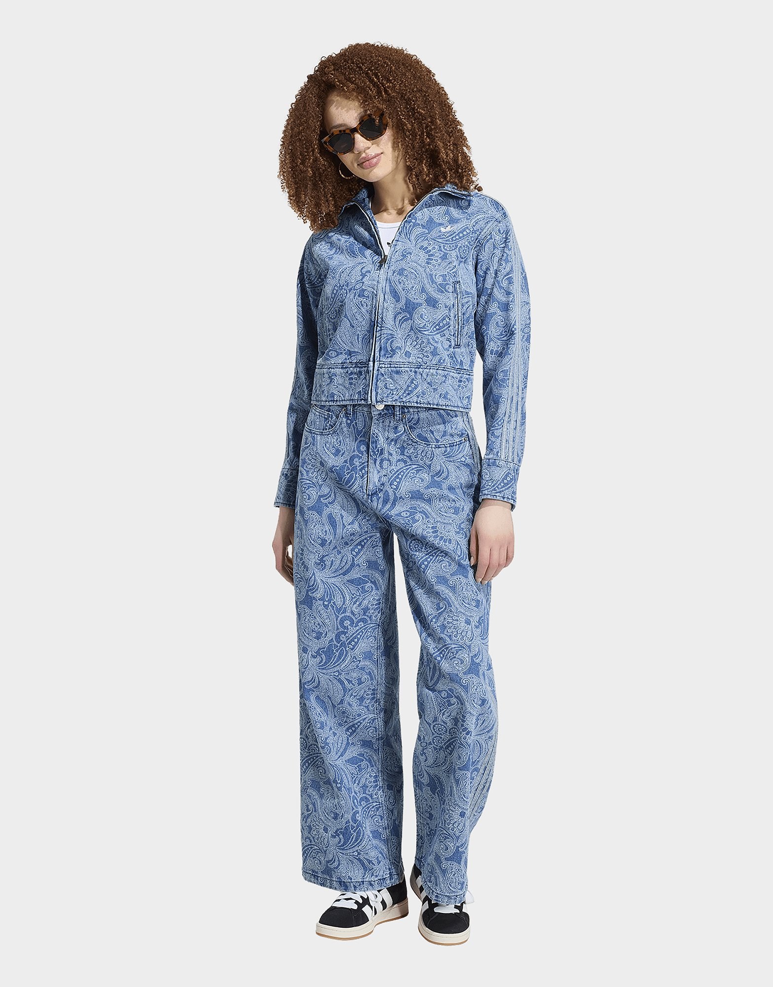 adidas LIBERTY LONDON FIREBIRD JEANSJACKE