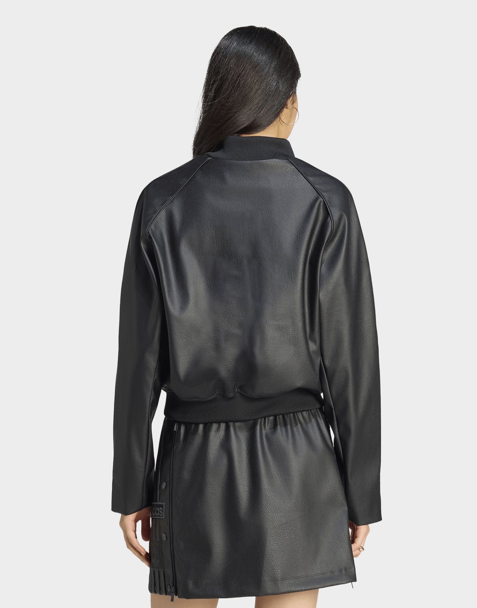 adidas Sst Originals Jacke Kunstleder