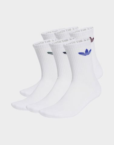 adidas Originals Trefoil Cushion Crew Socken, 6 Paar