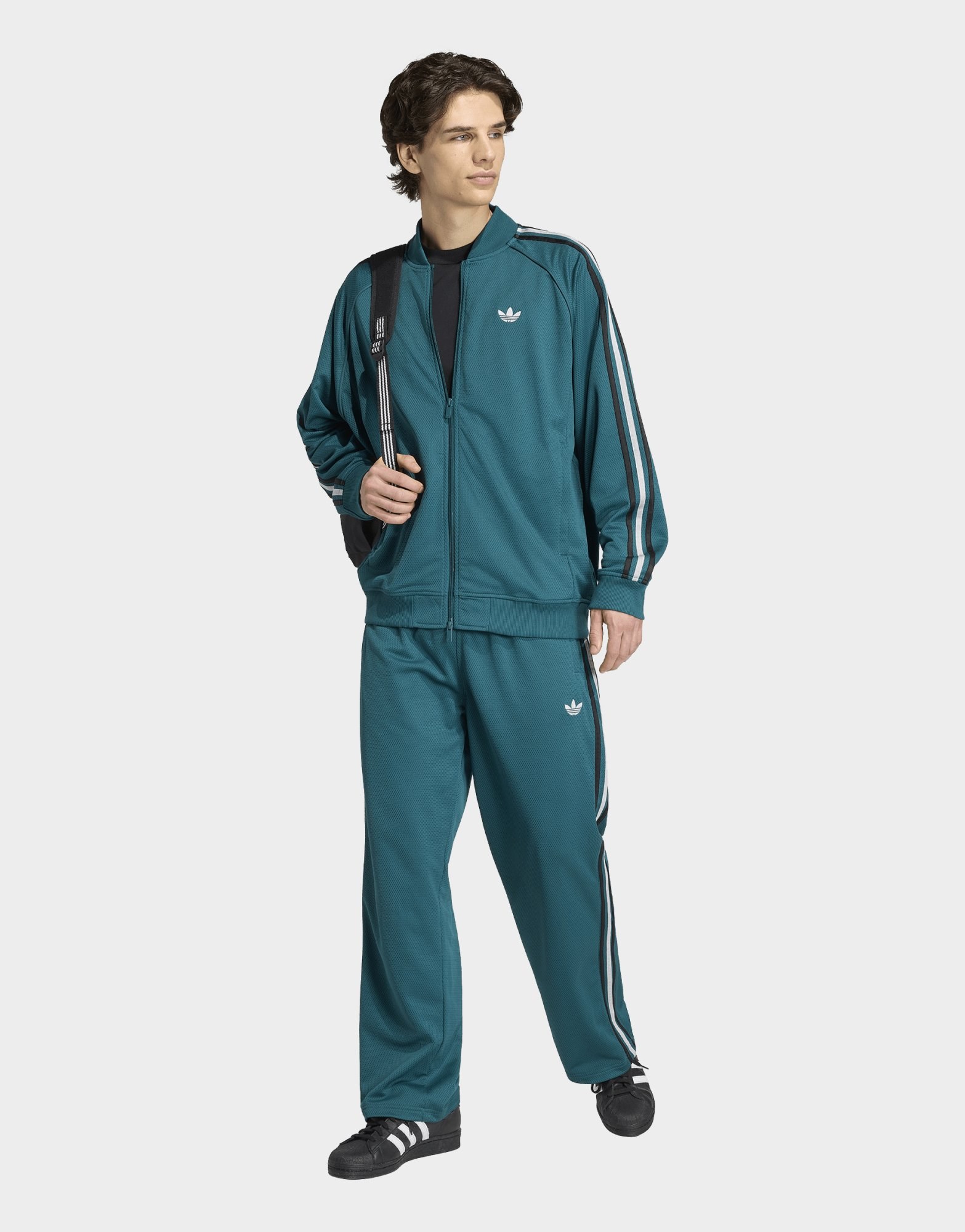 adidas ADICOLOR SST TRAININGSHOSE, MESH, LOCKER GESCHNITTEN