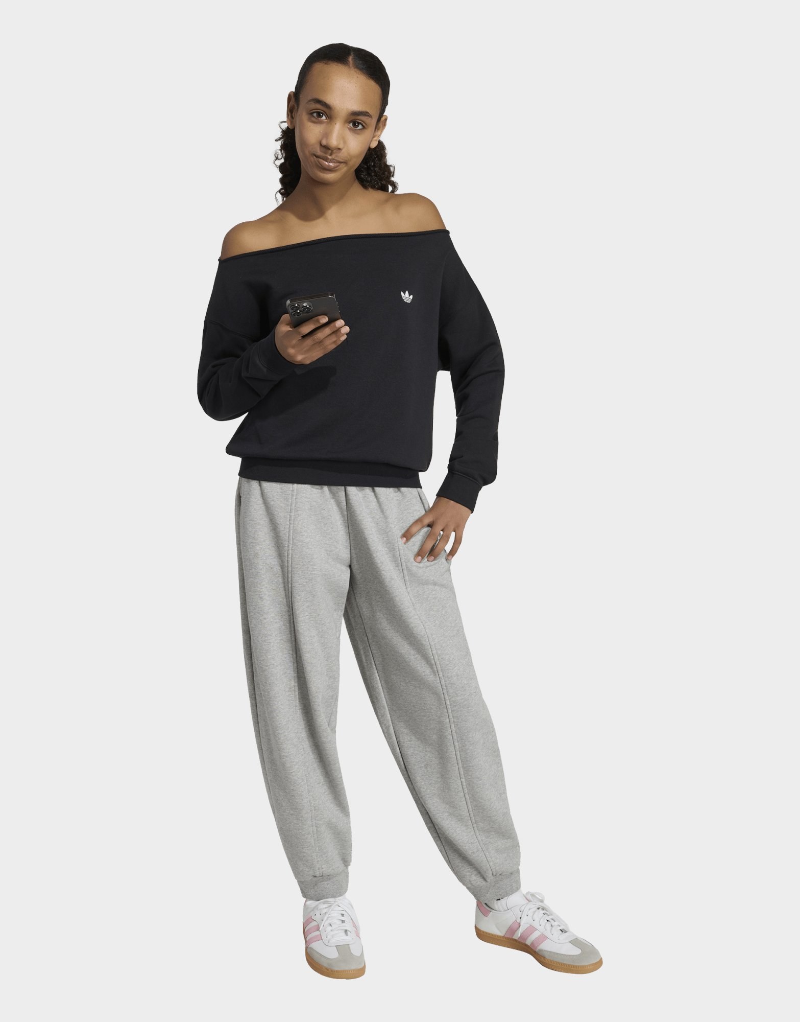 adidas OVERSIZE-SWEATSHIRT FRENCH TERRY