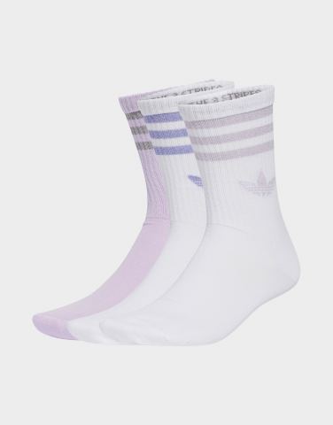 adidas 3-streifen Glitzer Crew Socken, 3 Paar