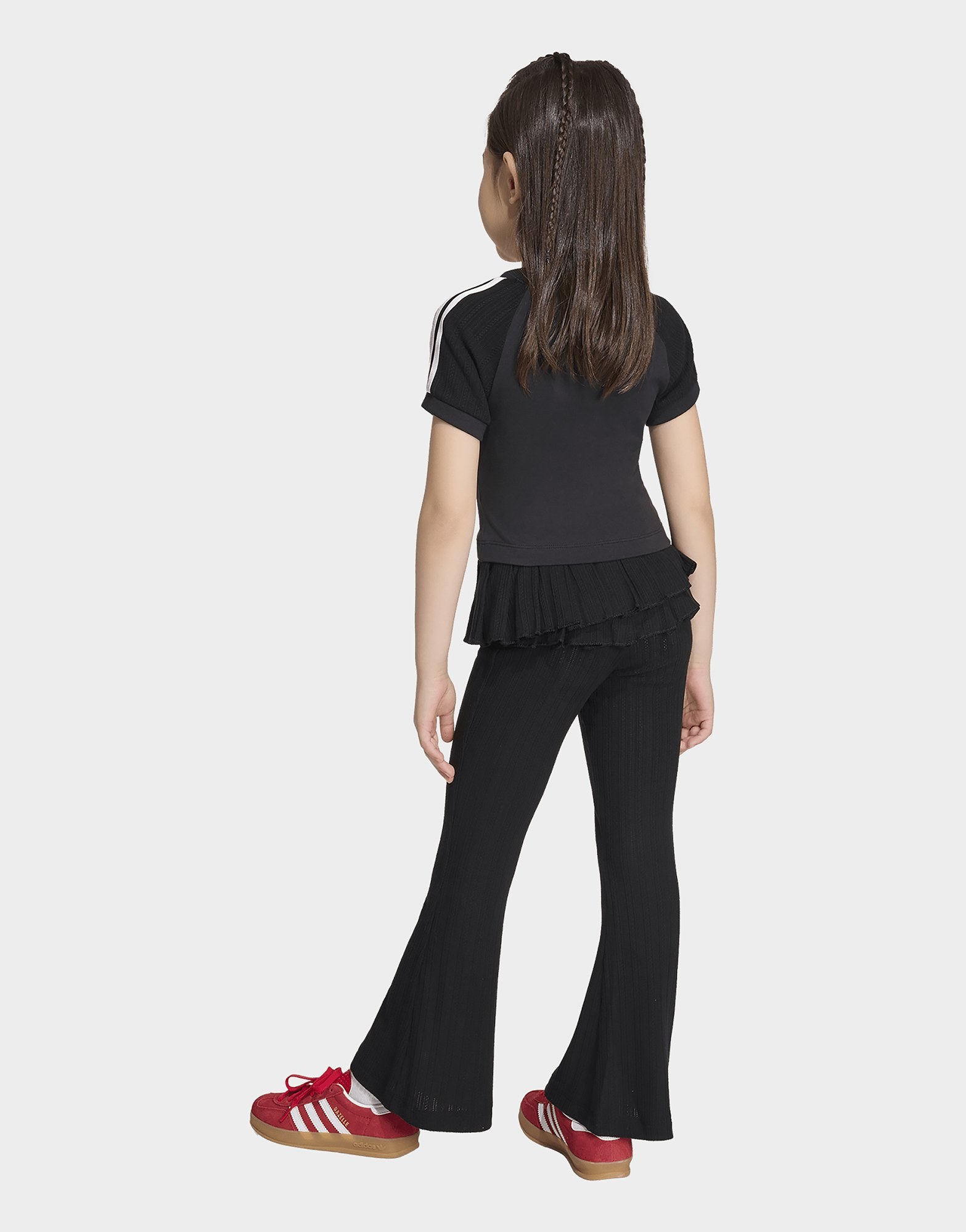 adidas SLIM KNITTED T-SHIRT UND LEGGINGS SET