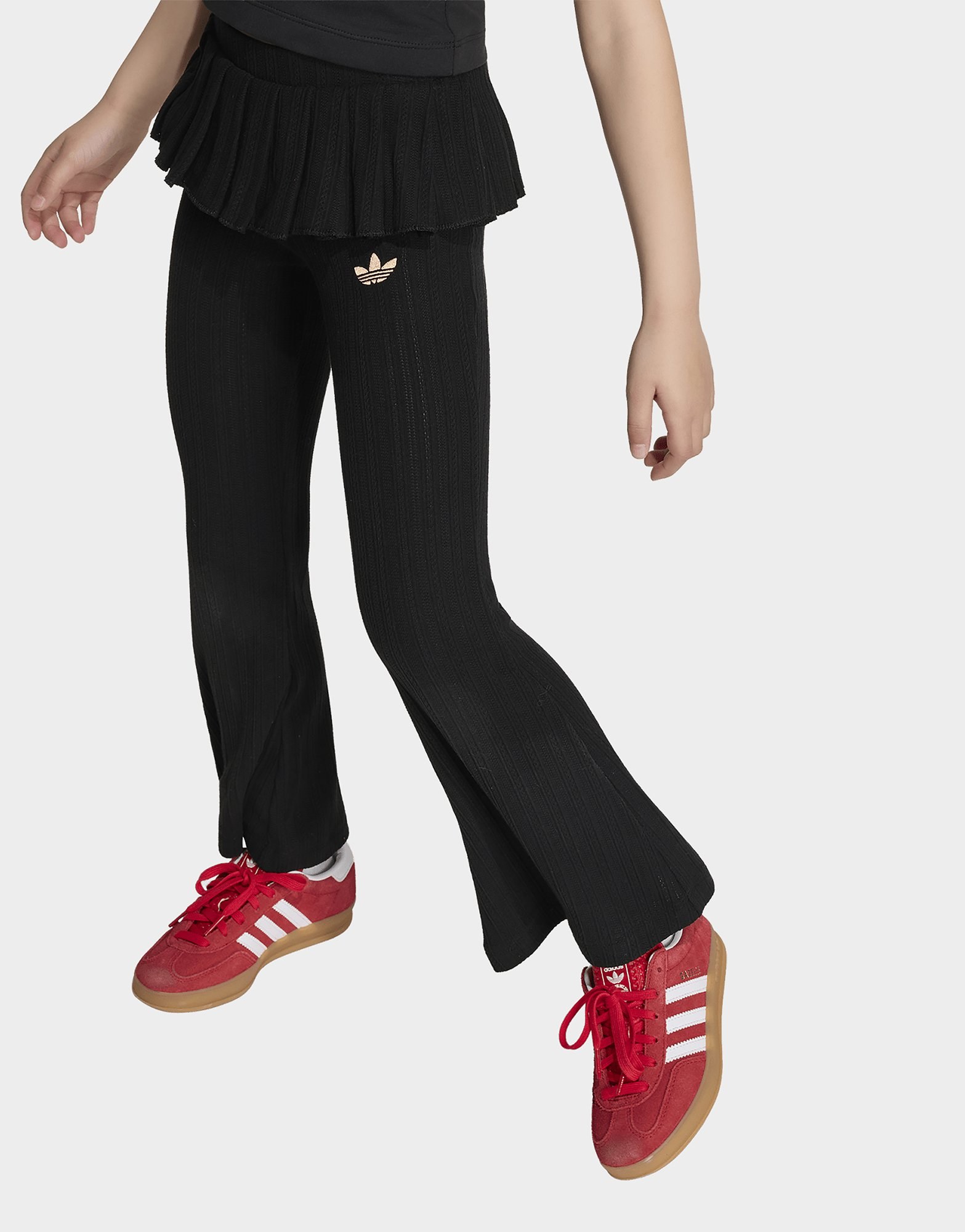 adidas SLIM KNITTED T-SHIRT UND LEGGINGS SET