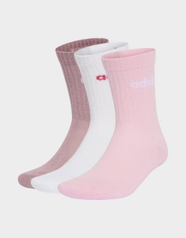 adidas Linear Crew Cushioned Socken, 3 Paar