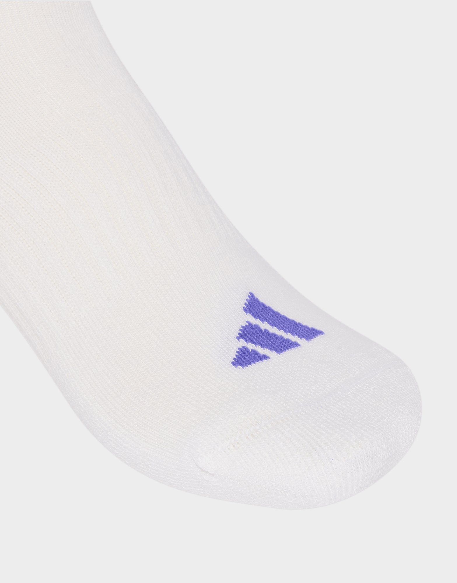 adidas 3-streifen Socken, Knöchellang, Mit Polsterung, 3er-pack