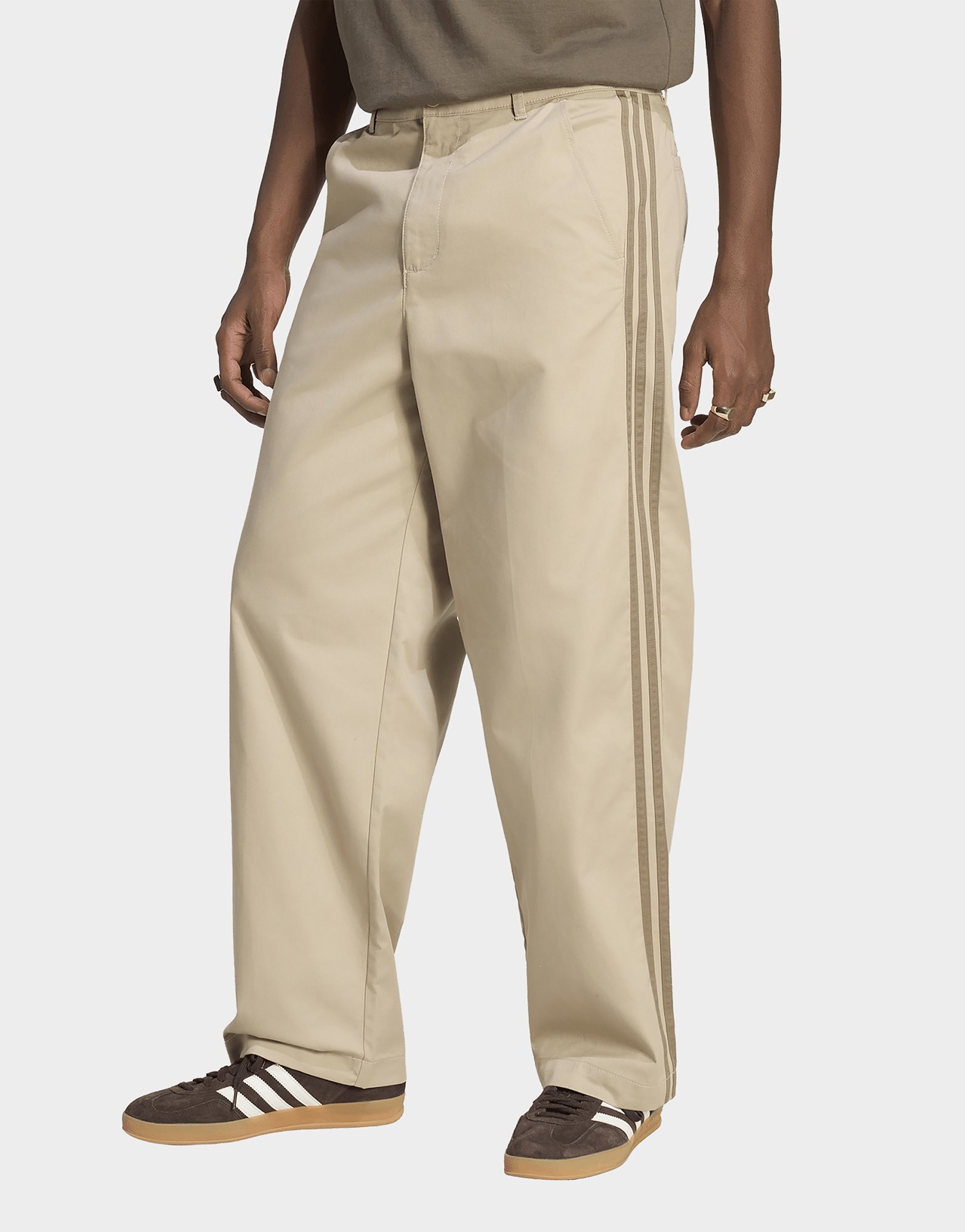 adidas 3-streifen Hose Mit Faltendetail