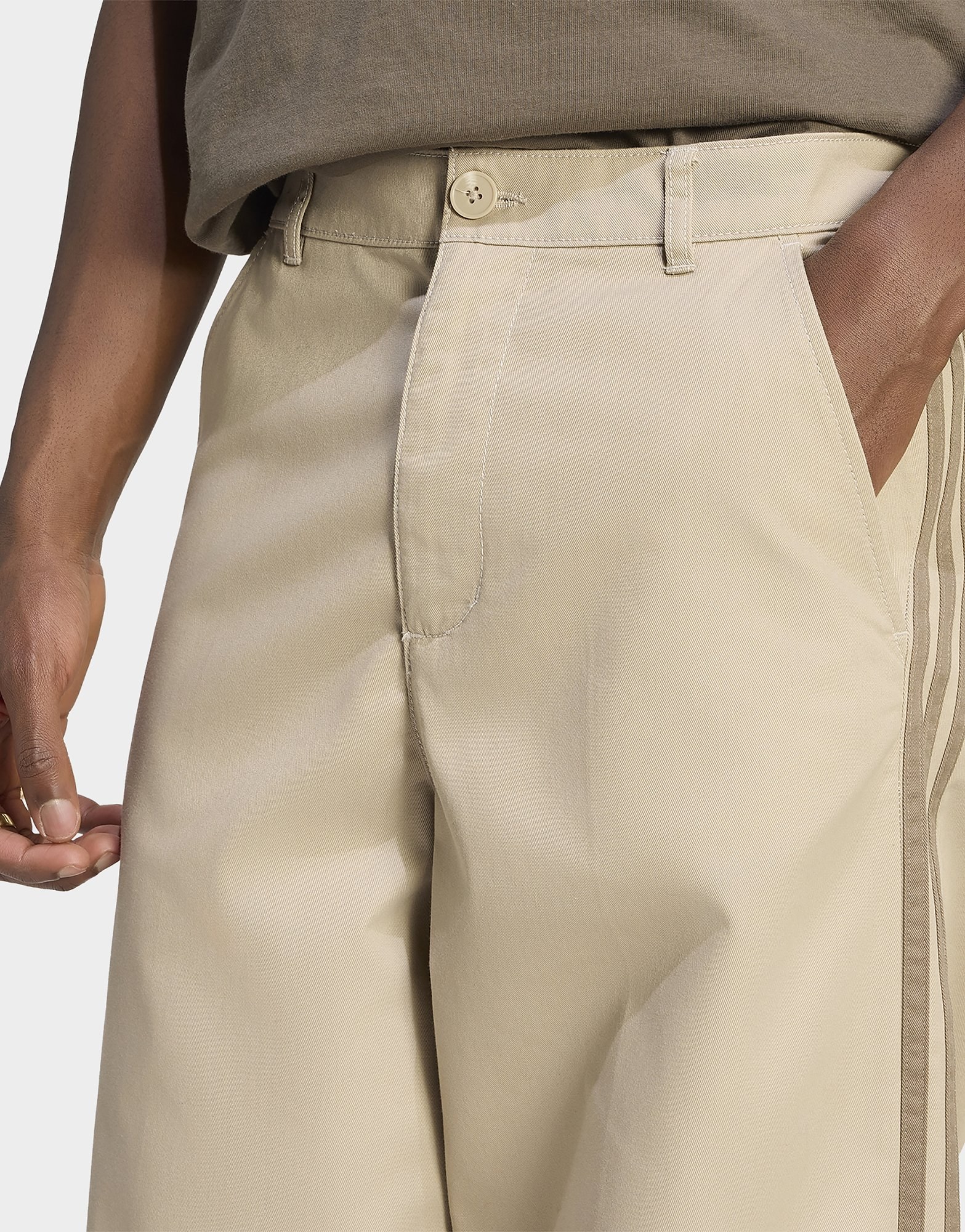 adidas 3-streifen Hose Mit Faltendetail