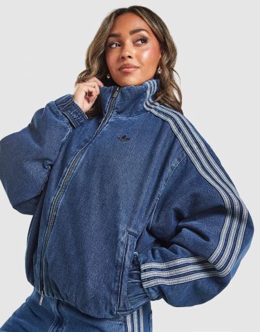 adidas Originals 3-Stripes Padded Denim Jacket