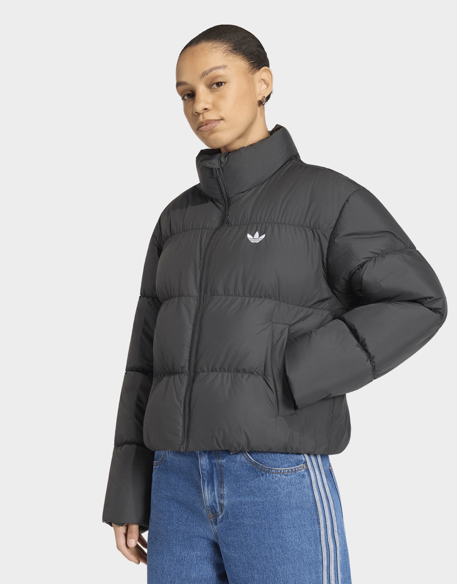adidas Jacke, Gefüttert, Kurzer Schnitt