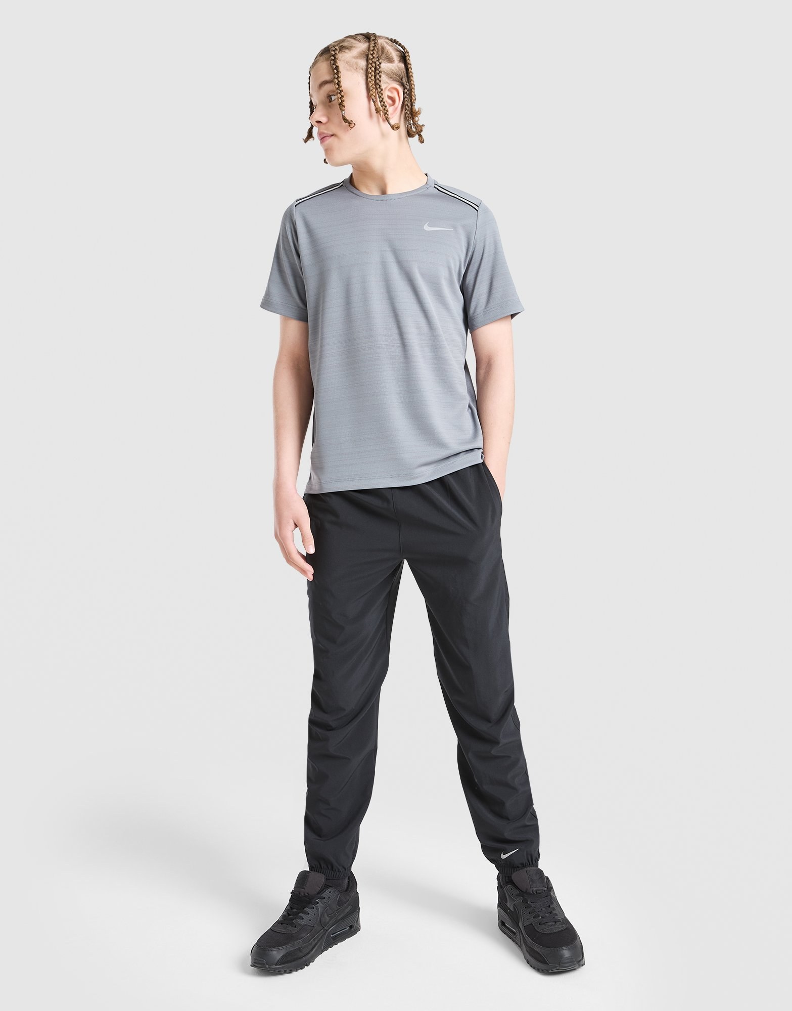 Nike Dri-FIT Miler T-Shirt Kinder