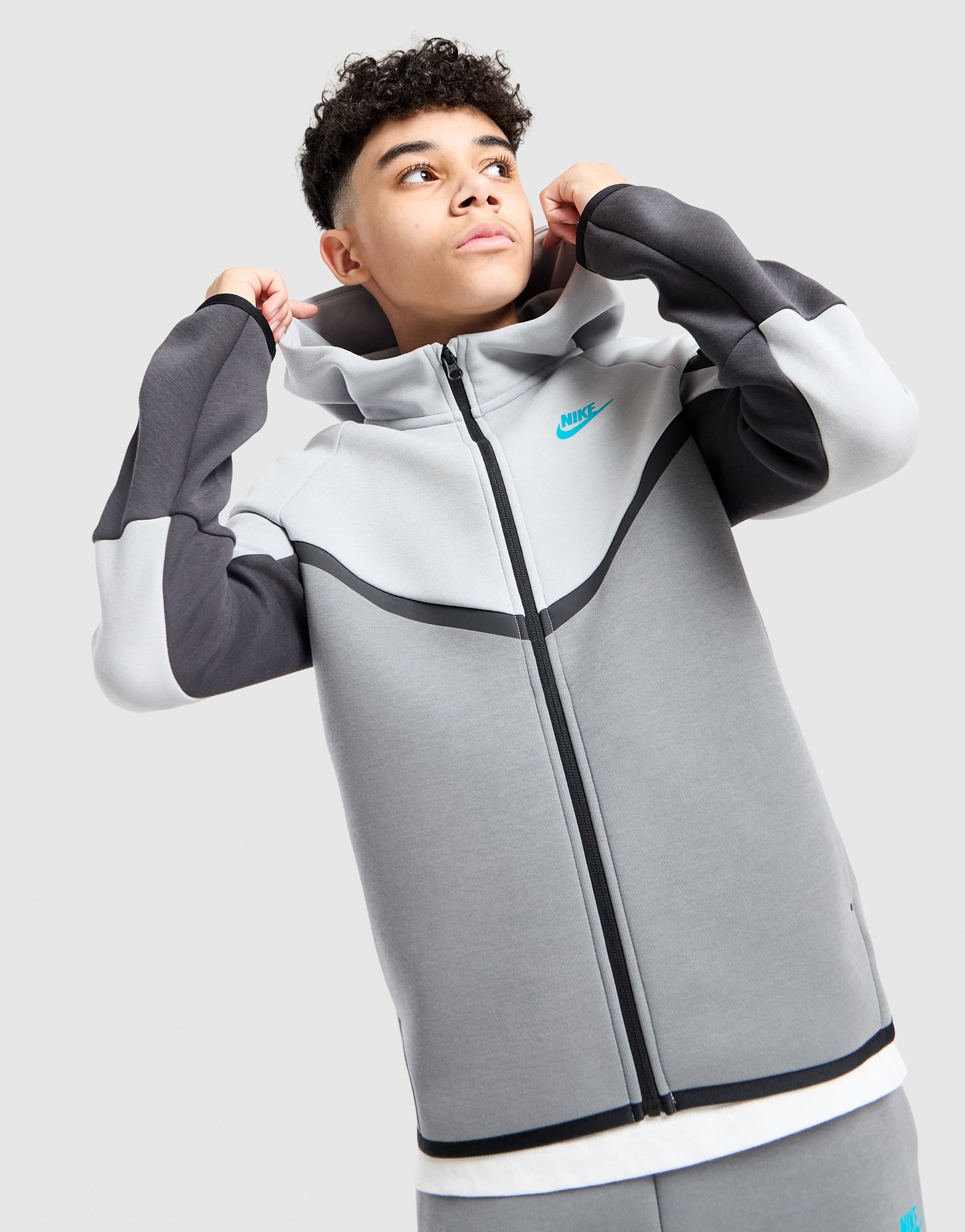 Nike Tech Fleece Full Zip Hoodie Kinder