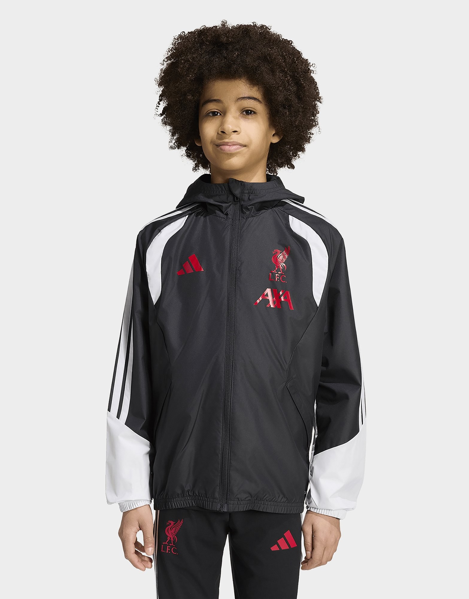 adidas FC Liverpool 26/27 Tiro Allwetterjacke Kinder