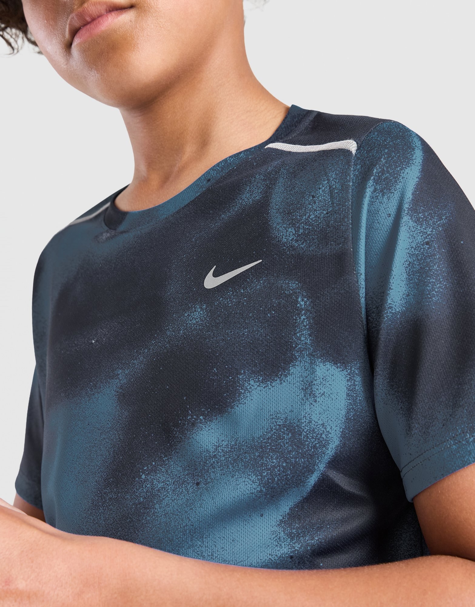 Nike Miler All Over Print T-Shirt Kinder