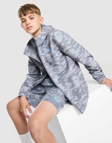 Under Armour All Over Print Camo Windbreaker Juniot