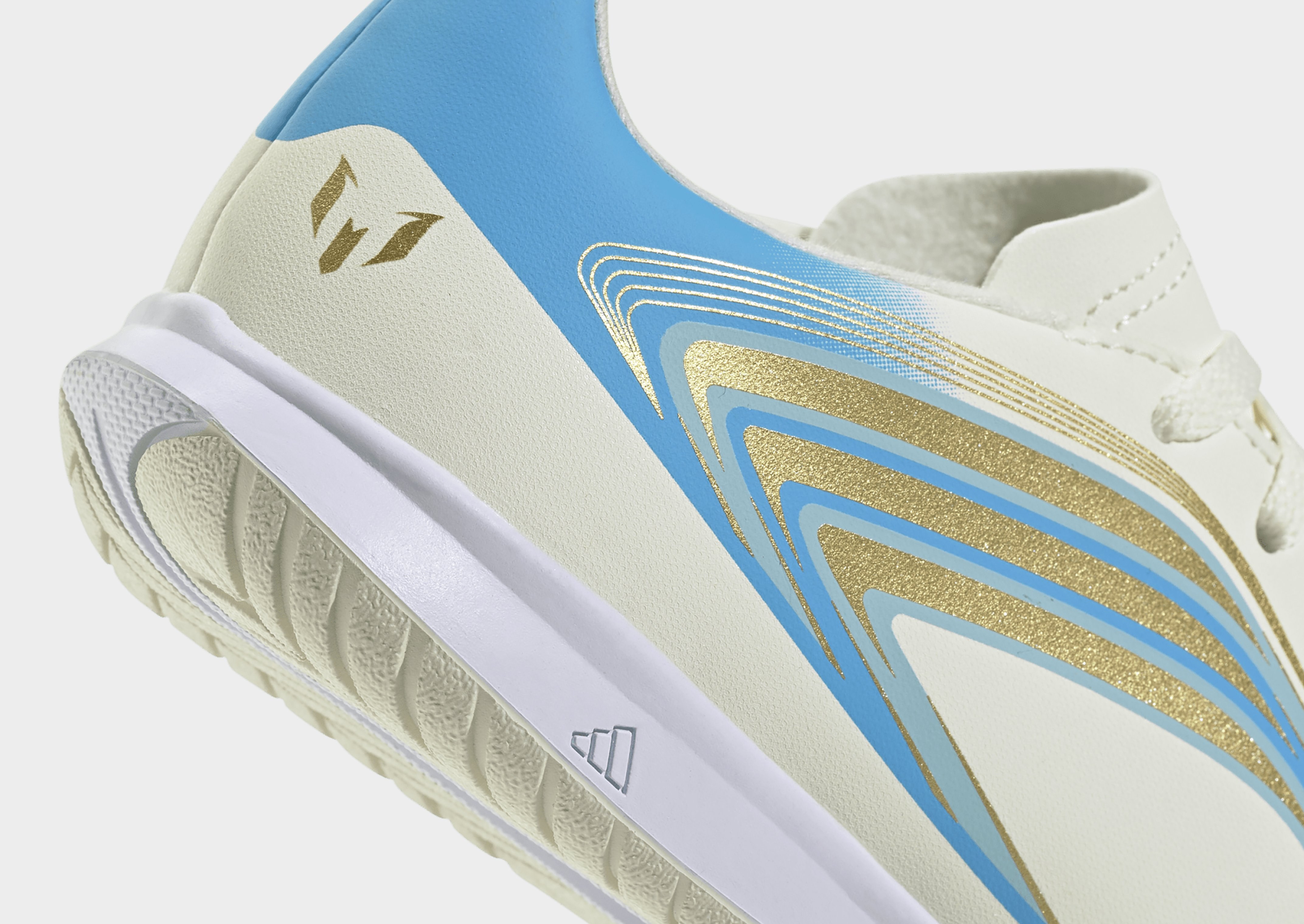 adidas F50 Messi Club Kids Fußballschuh, Hallenböden
