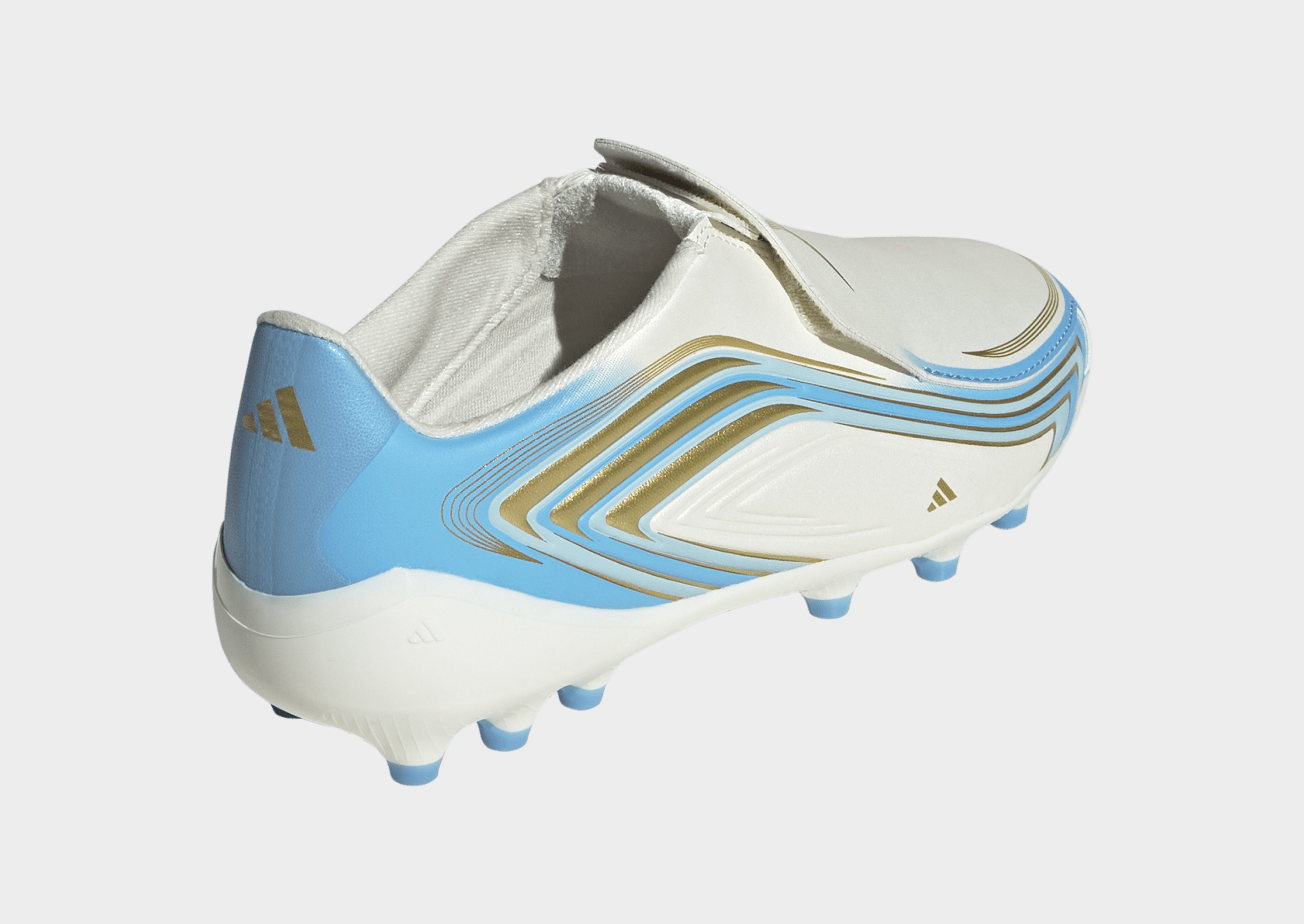 adidas F50 Messi League Kids Fußballschuh, Kunstrasen, ohne Schnürsenkel