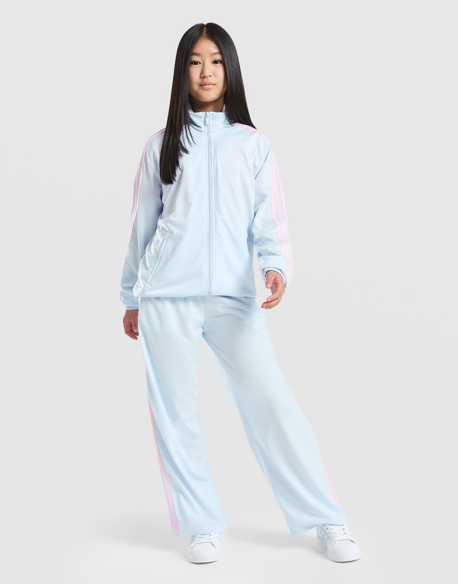 adidas Originals Girls' Firebird Full Zip Track Trainingsoberteil Kinder