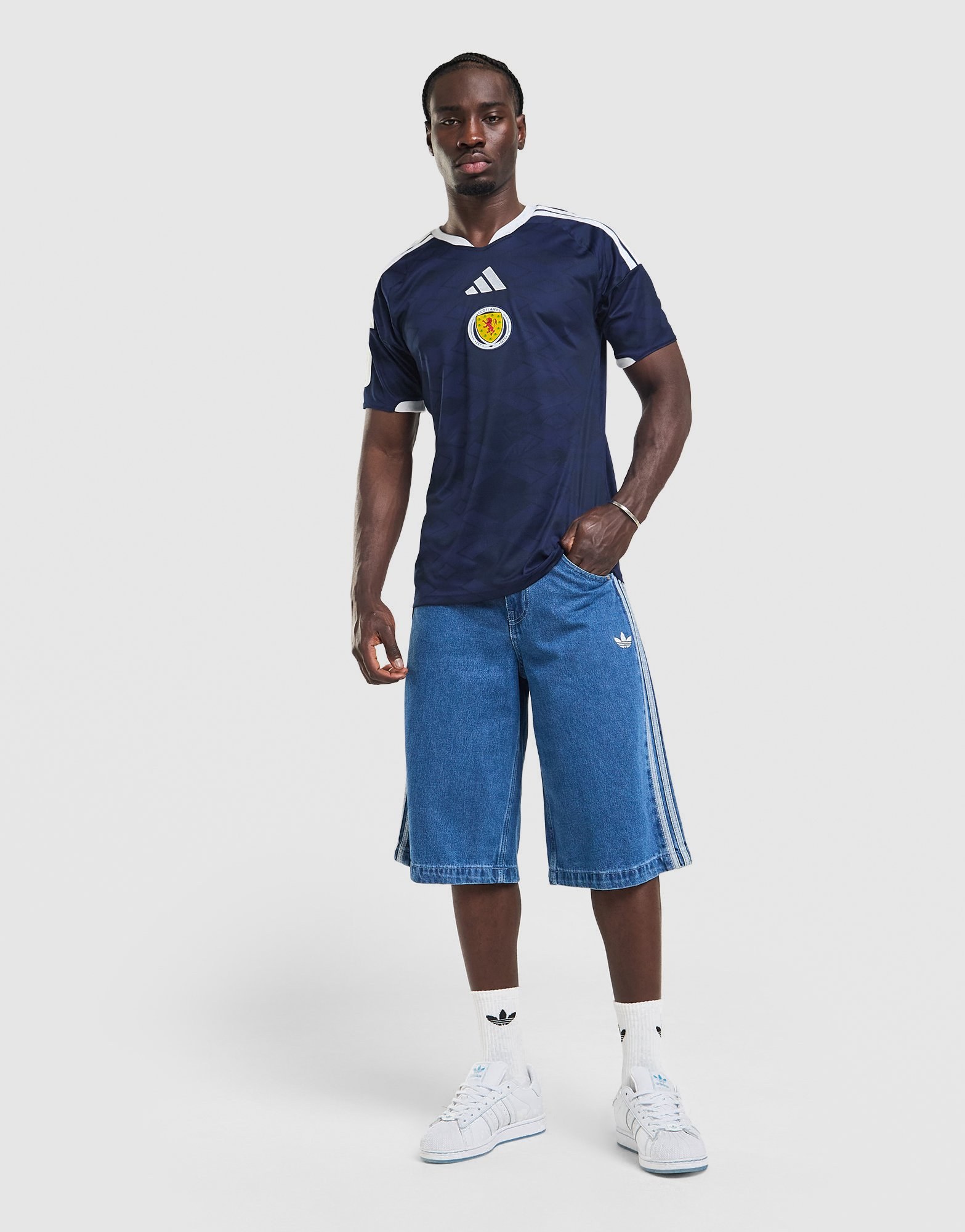 adidas Scotland 2026 World Cup Badge Heimtrikot