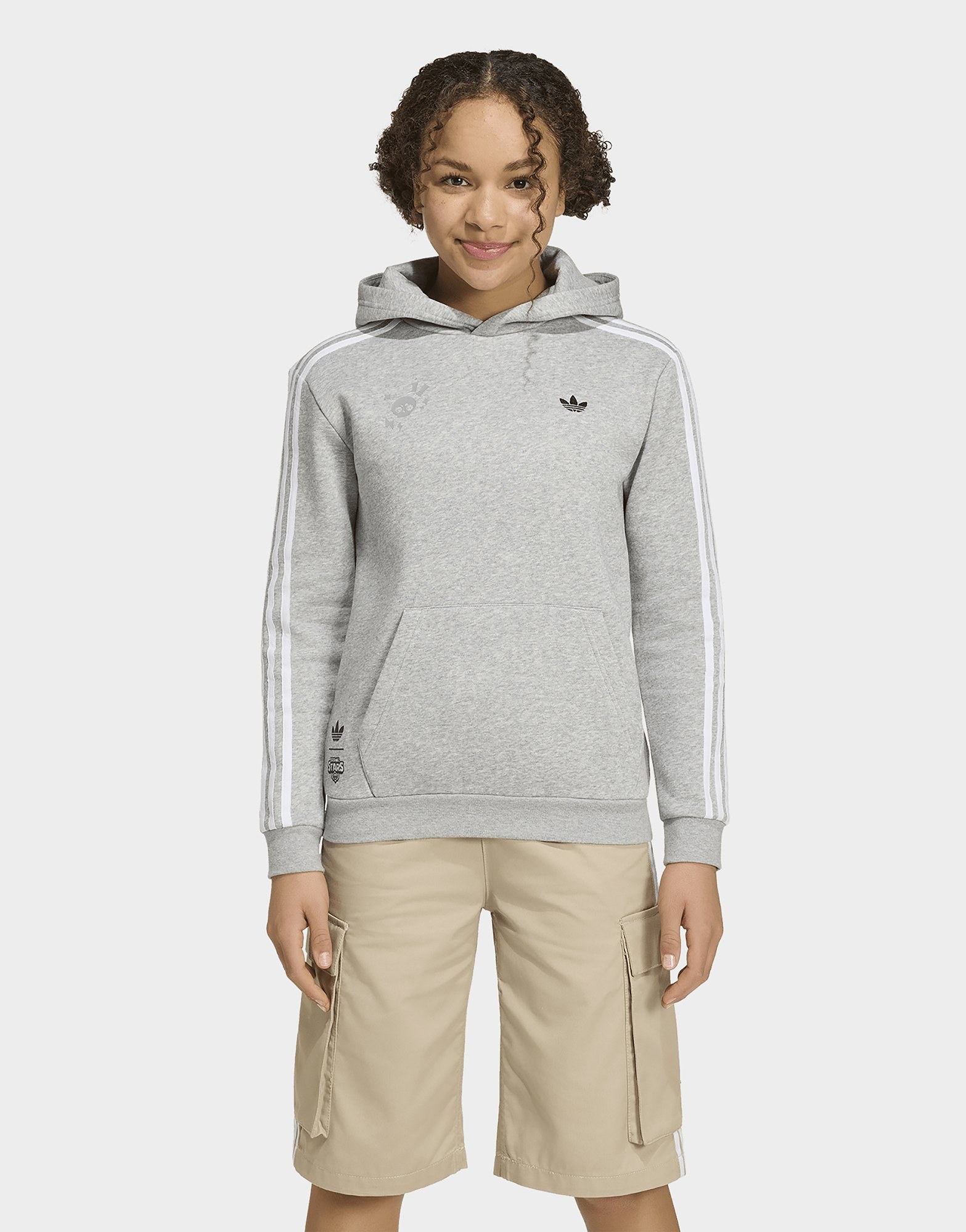 adidas Grafik-hoodie, Locker Geschnitten