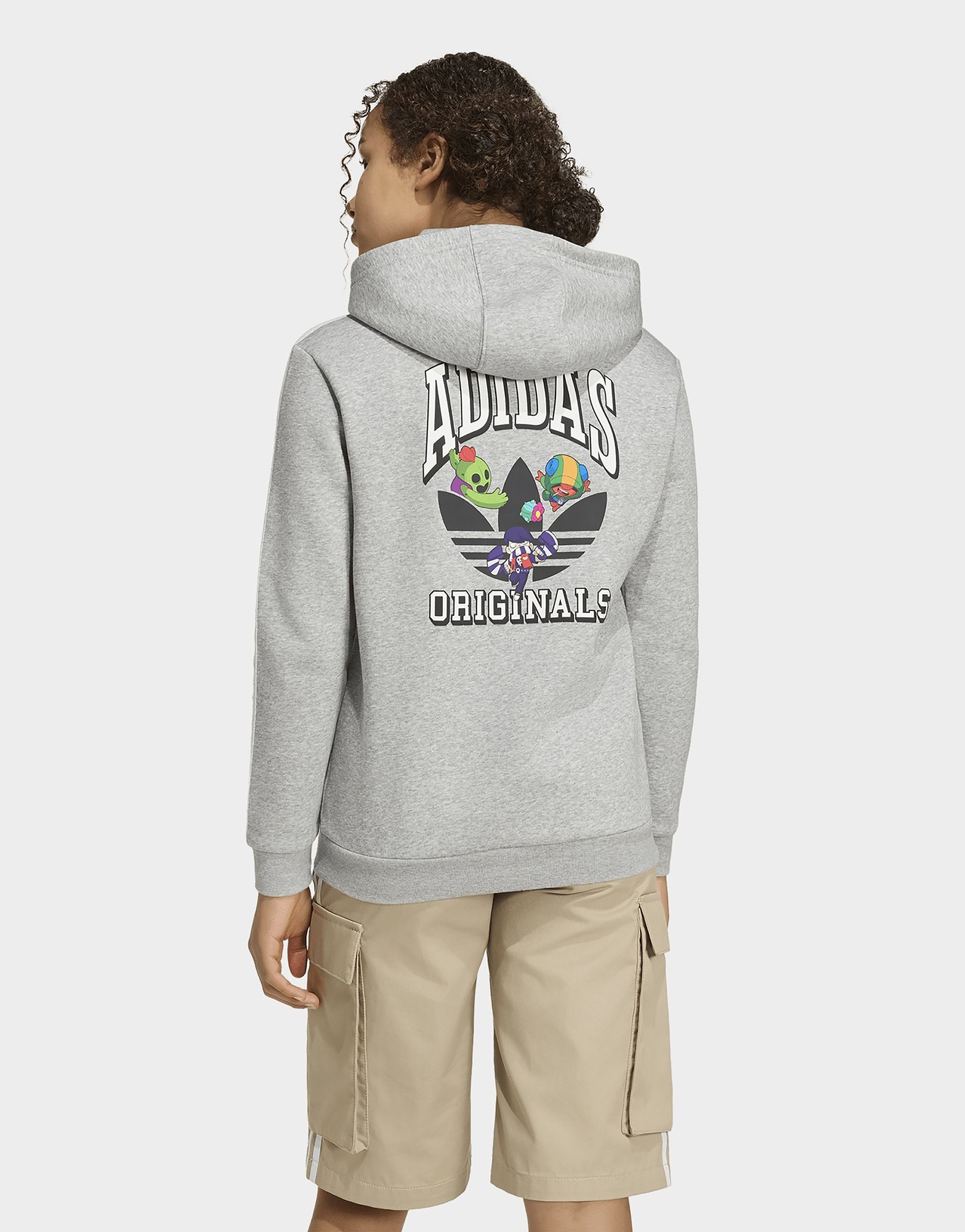 adidas Grafik-hoodie, Locker Geschnitten
