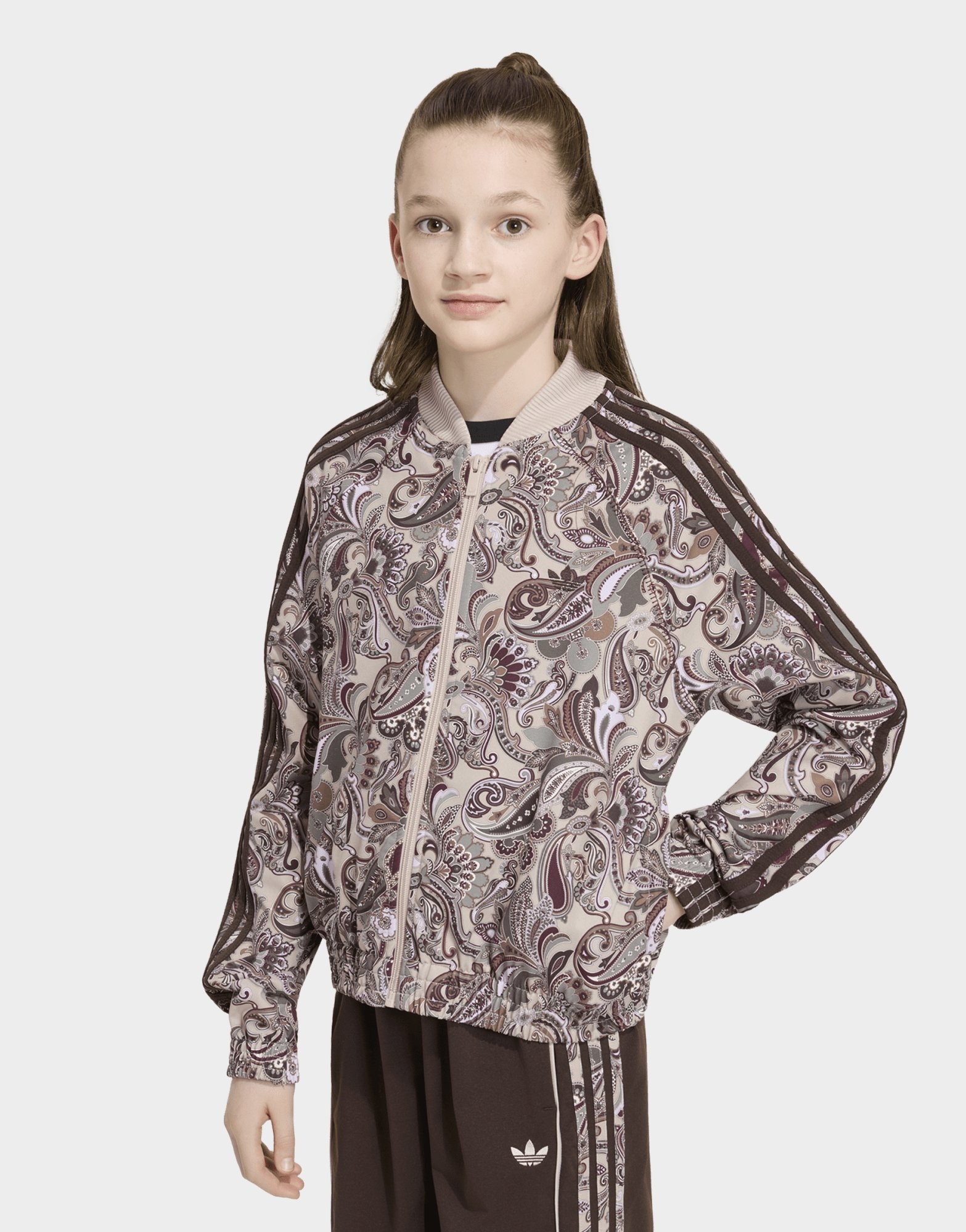 adidas Sst Paisley Originals Jacke, Locker Und Kürzer Geschnitten