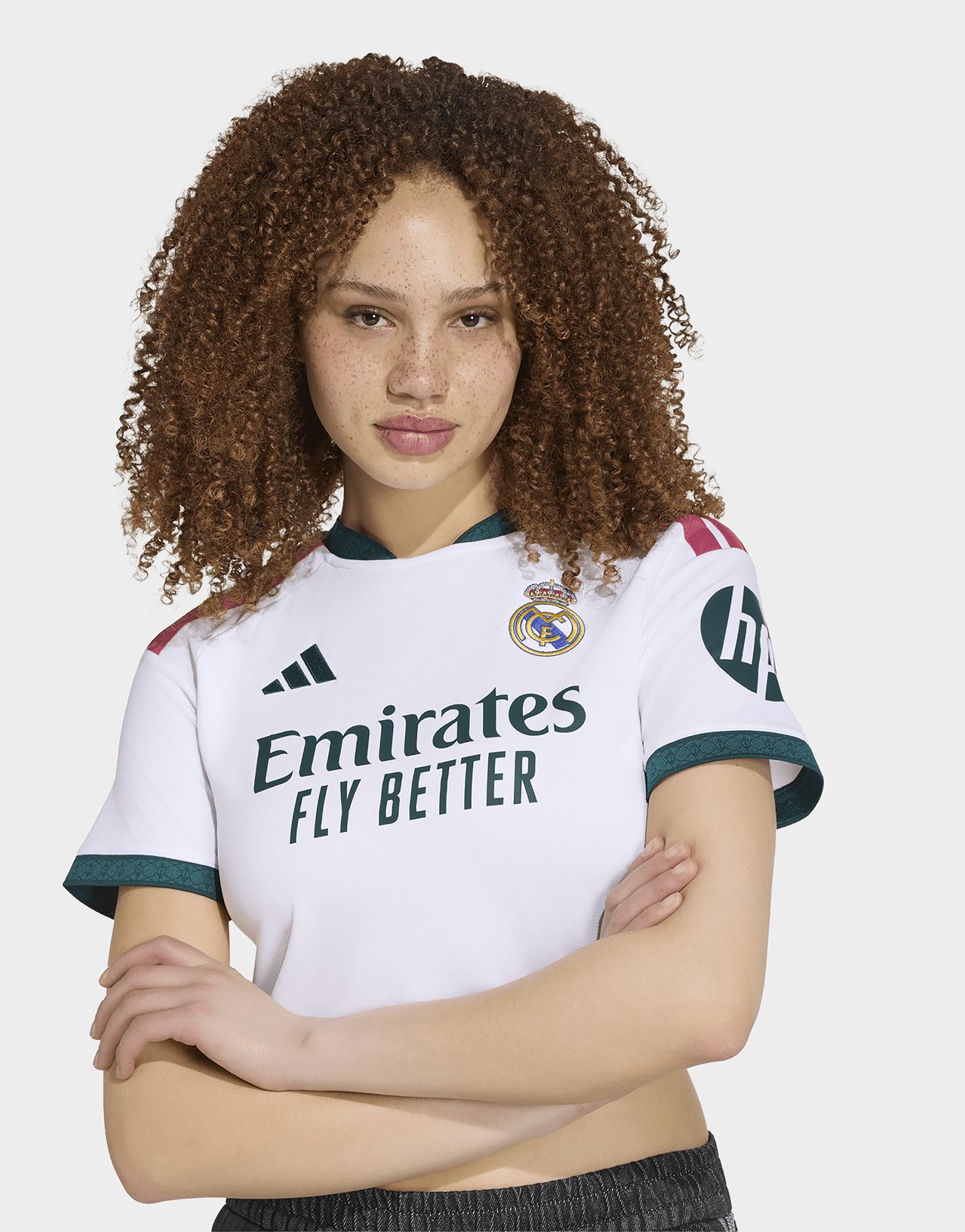 adidas Real Madrid 26/27 Cropped Heimtrikot