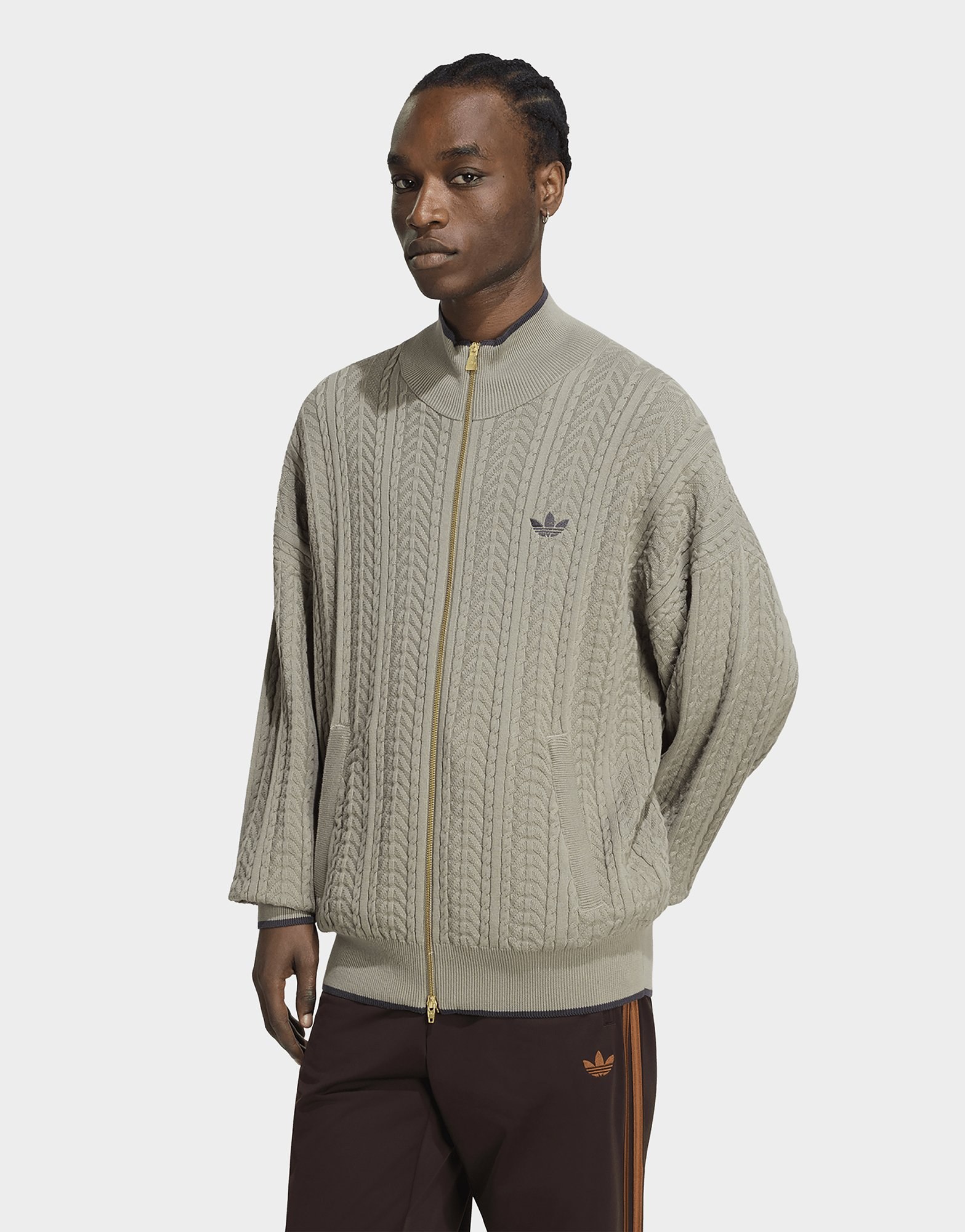 adidas Firebird Originals Jacke, Zopfmuster