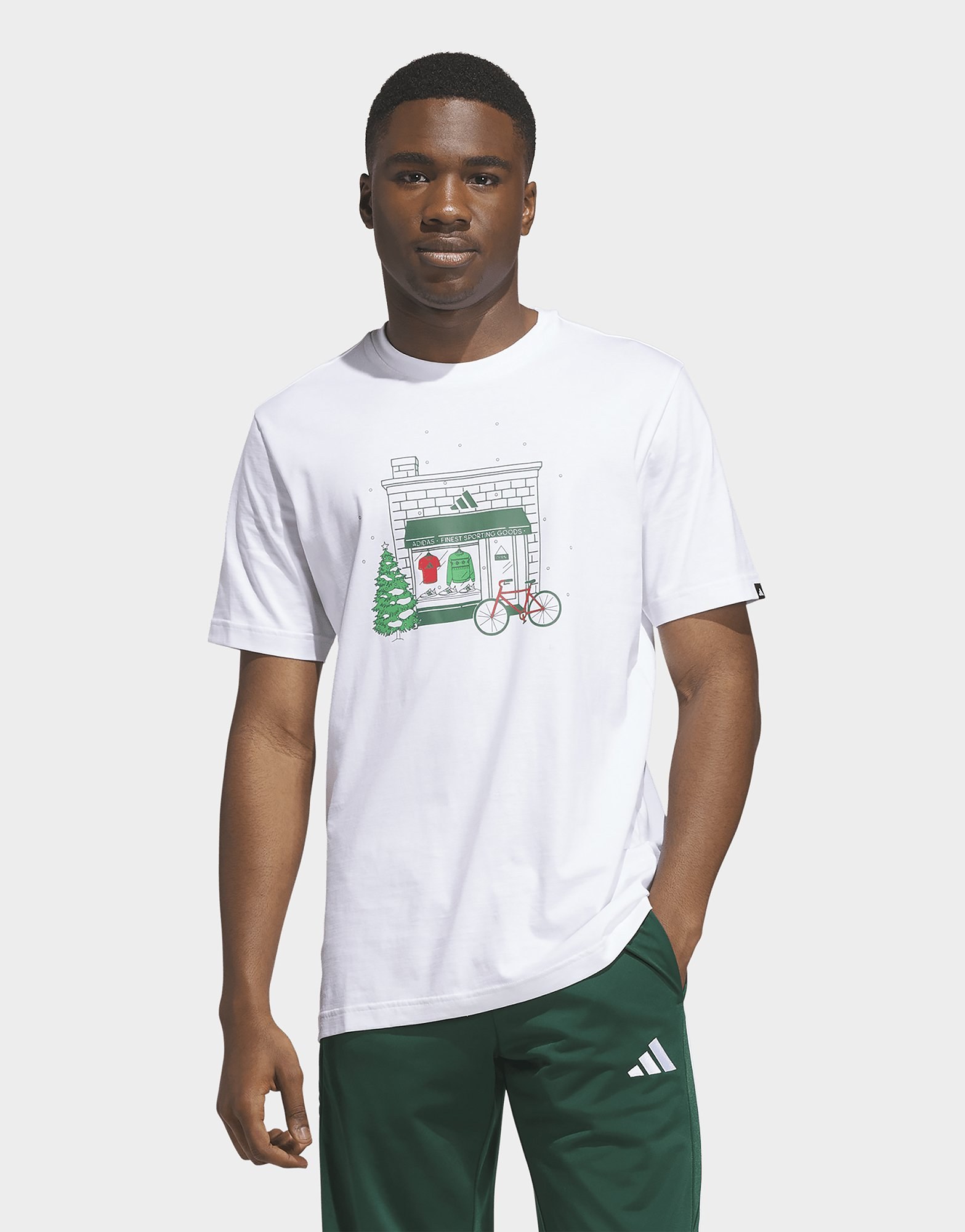 adidas Holiday Shop Grafik T-shirt