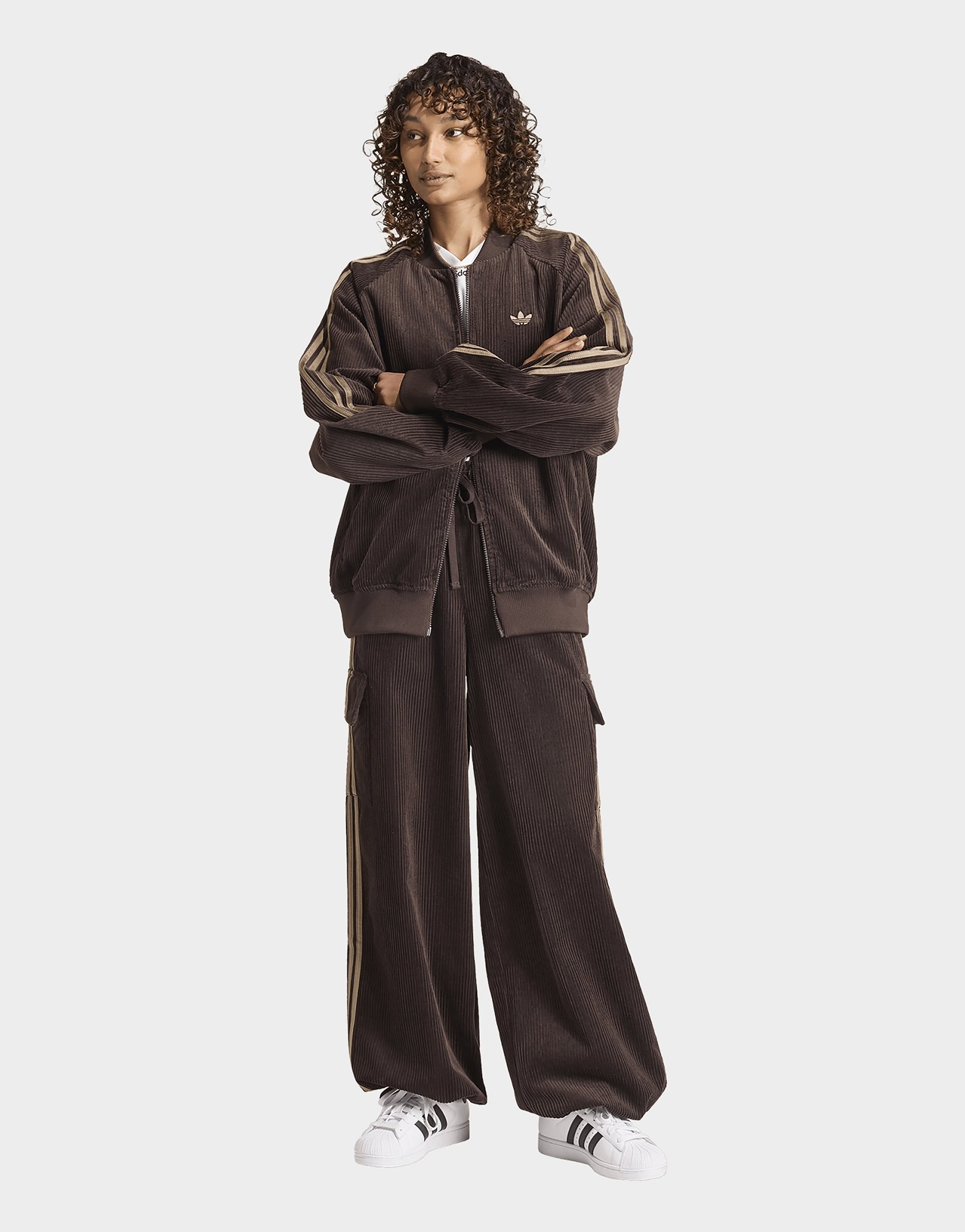 adidas Corduroy Sst Originals Jacke, Oversized