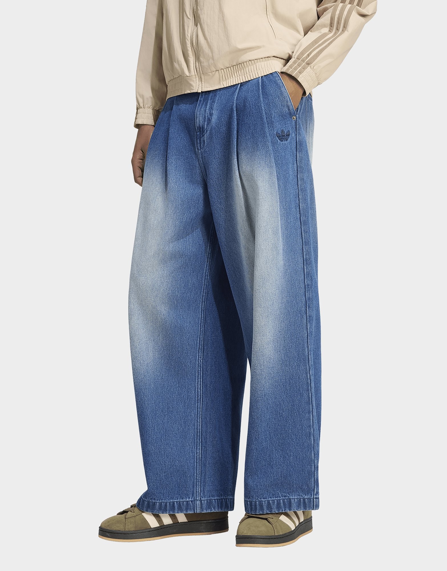 adidas Jeans, Mittelhoch, Weites Bein