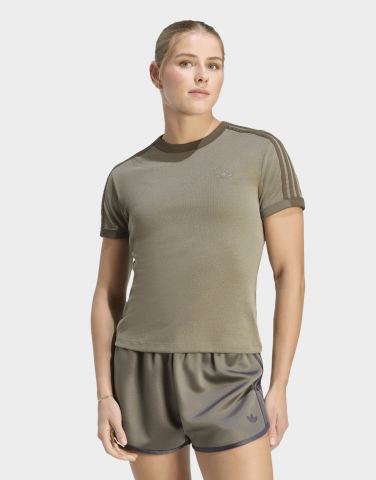 adidas Heather 3-streifen Cali T-shirt