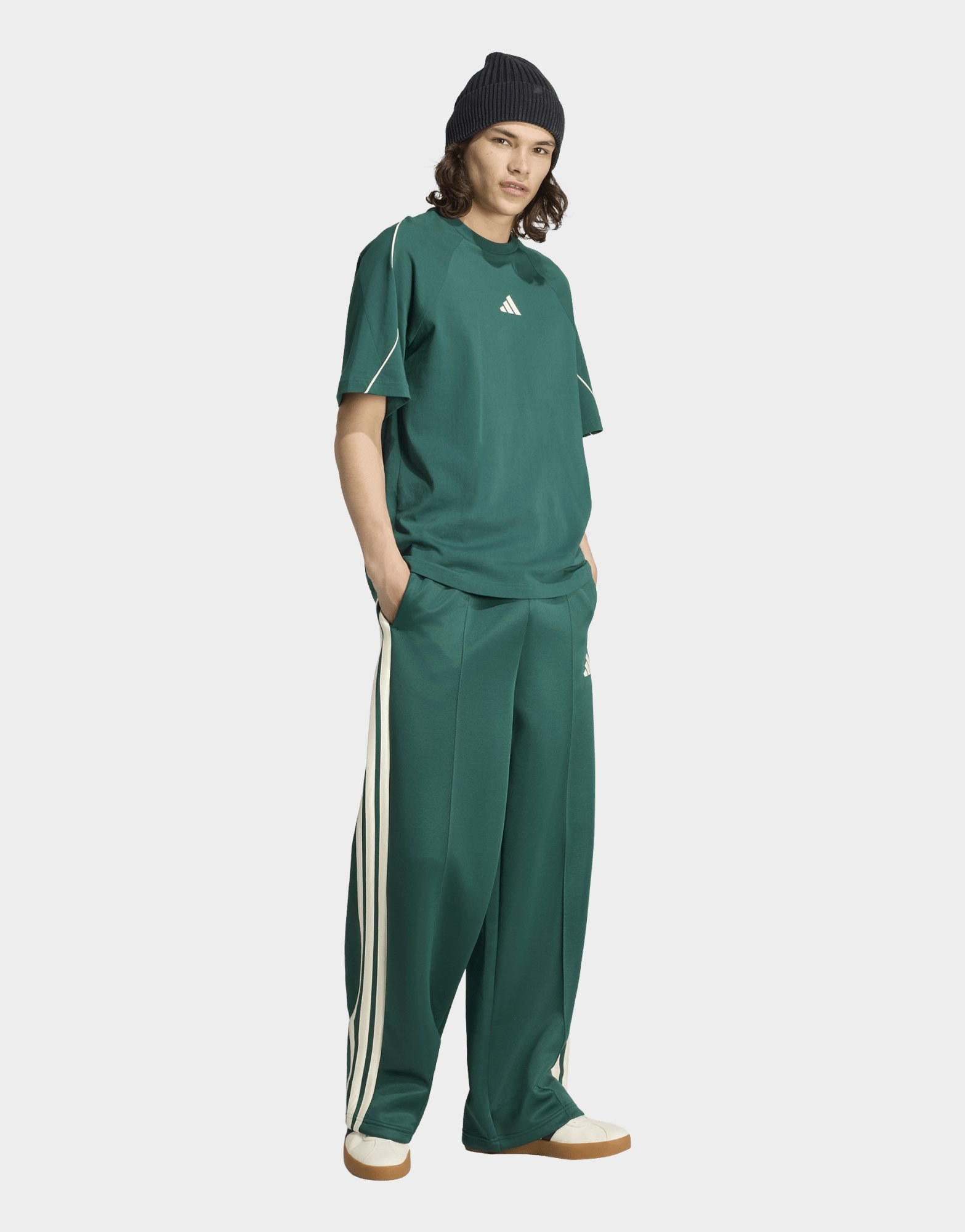 adidas Stadium Loose Hose, Offener Saum