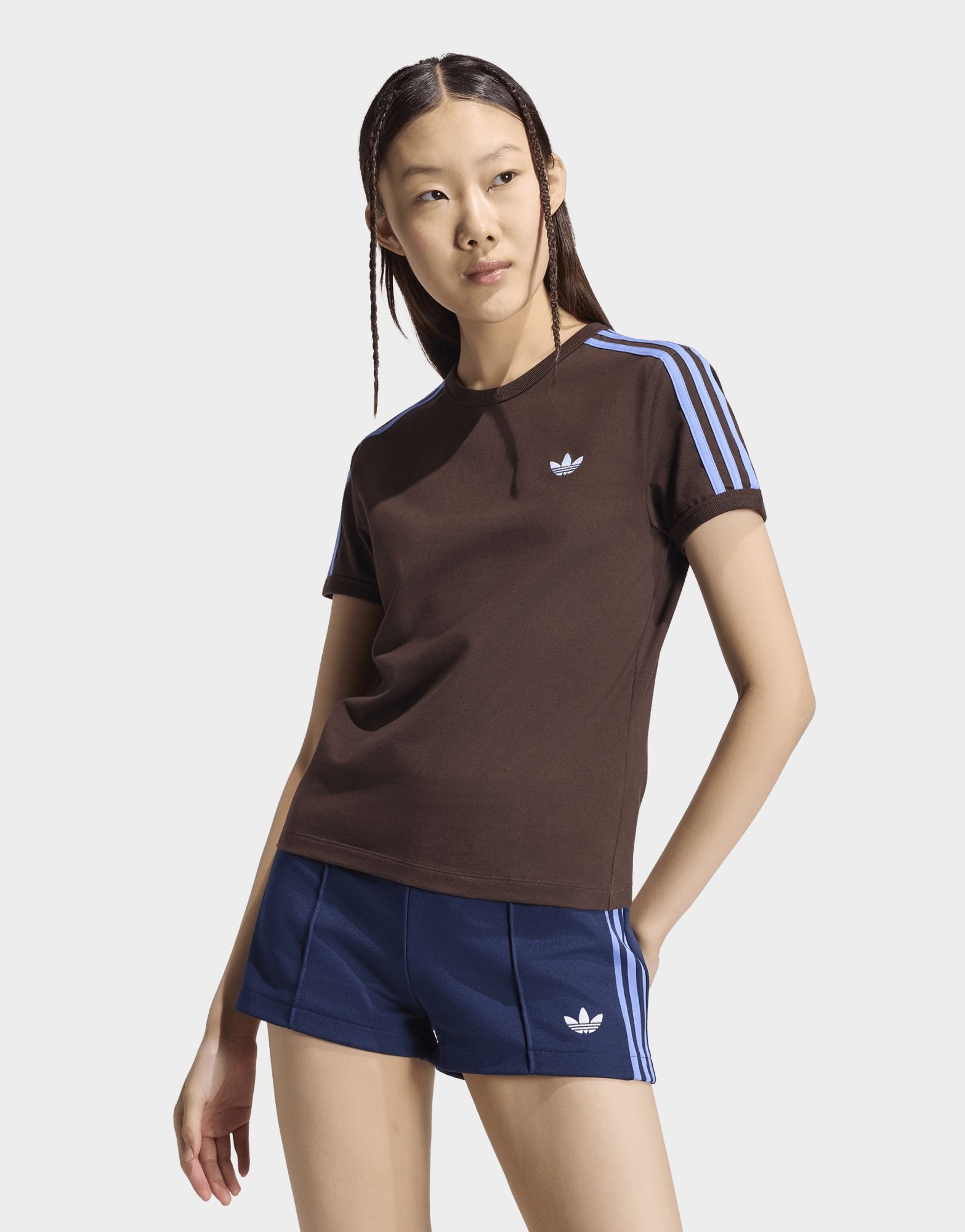 adidas Originals 3-streifen Slim T-shirt