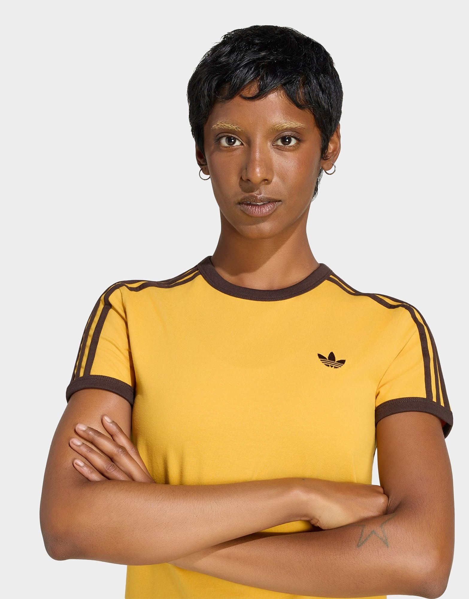 adidas Originals 3-streifen Slim T-shirt