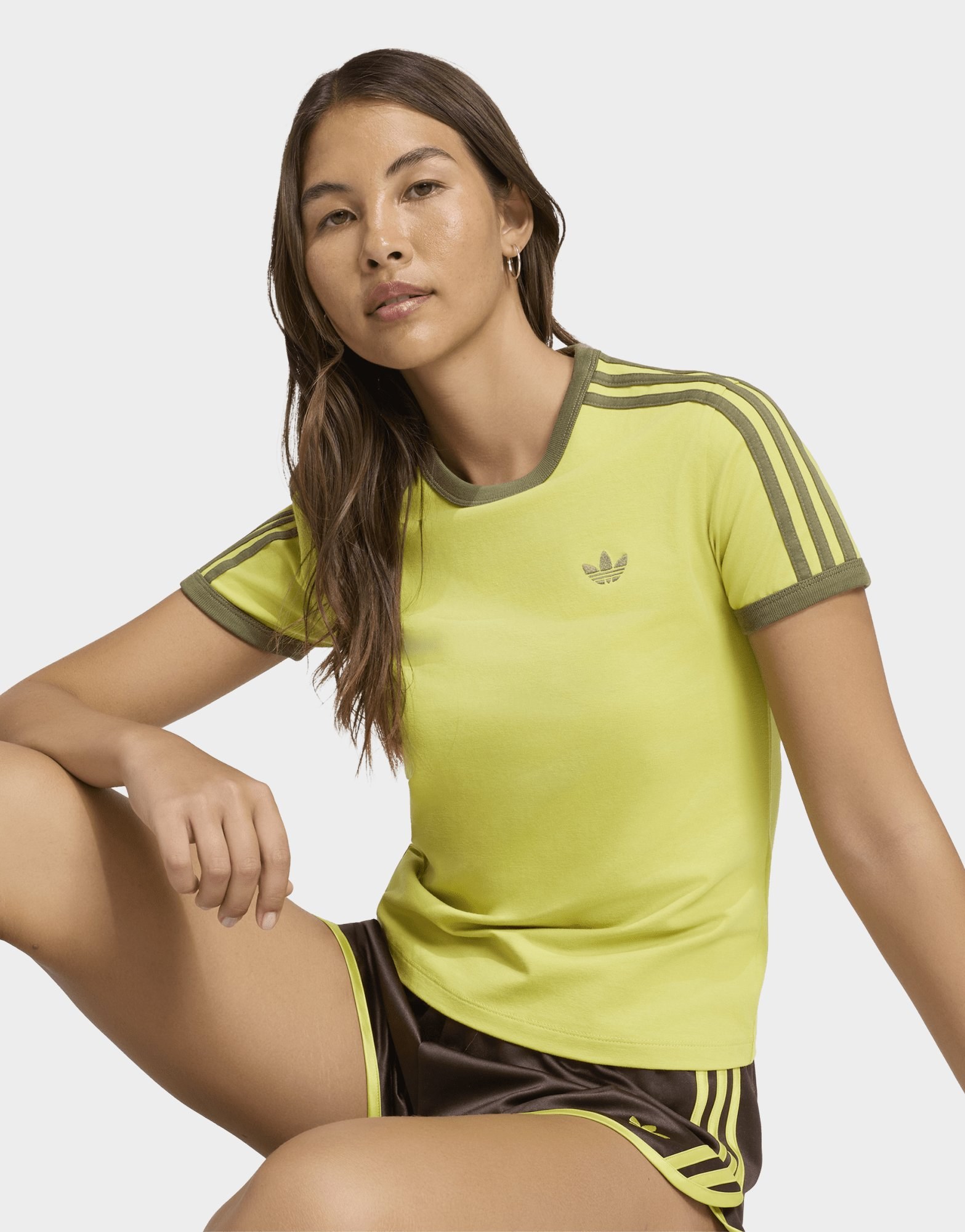 adidas Originals 3-streifen Slim T-shirt