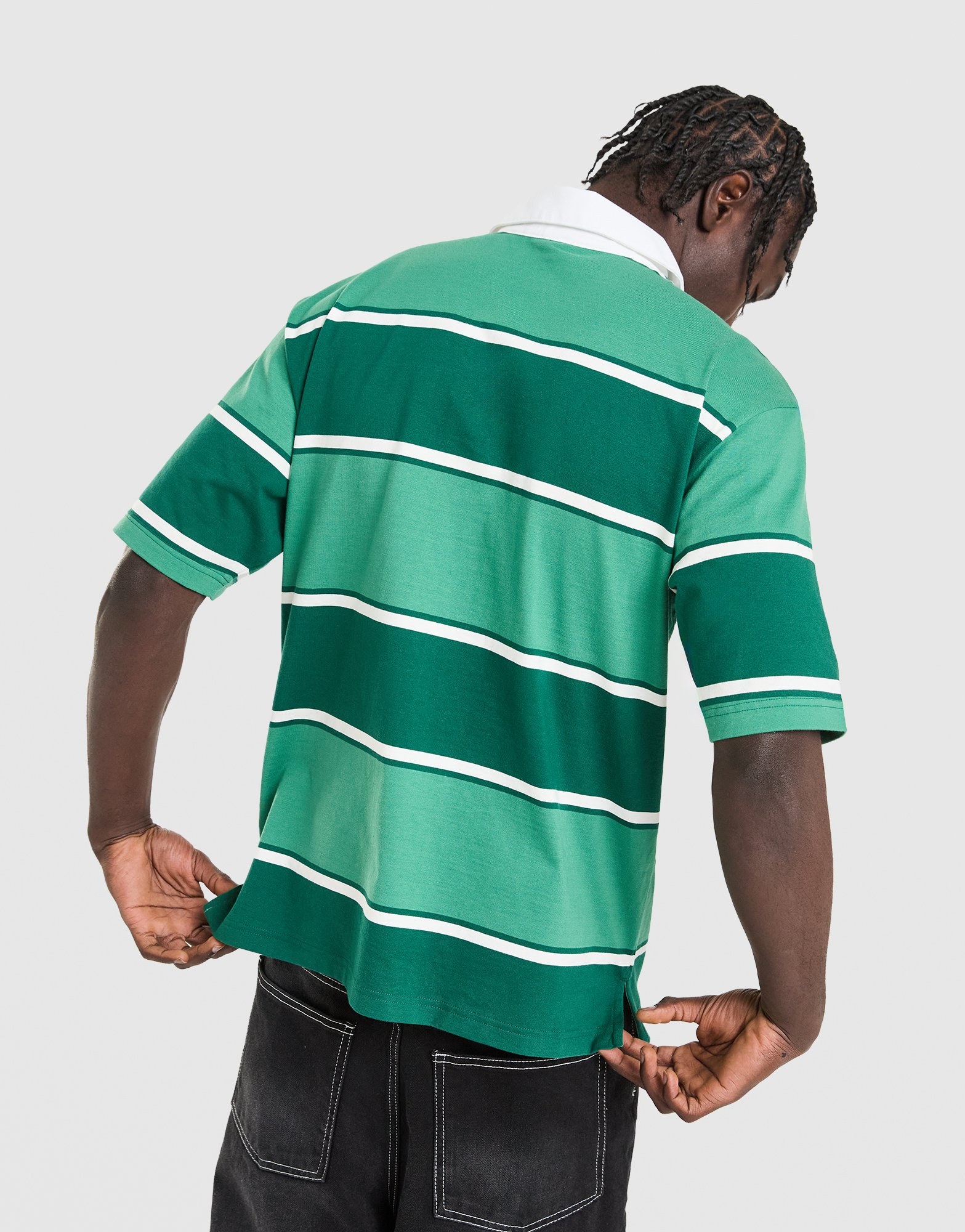 adidas Originals Striped Rugby Poloshirt