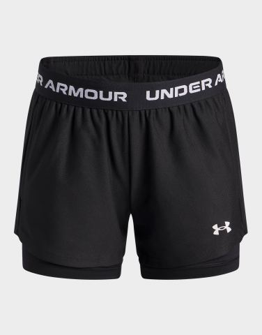 Under Armour Tech Play Up 2-in-1-Shorts für Mädchen