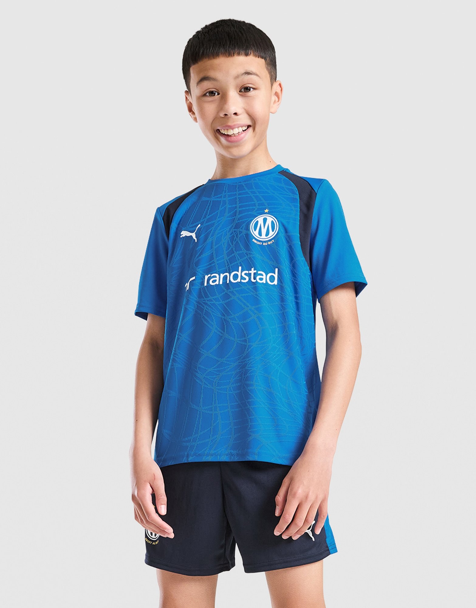 PUMA Olympique Marseille Trainingstrikot Kinder