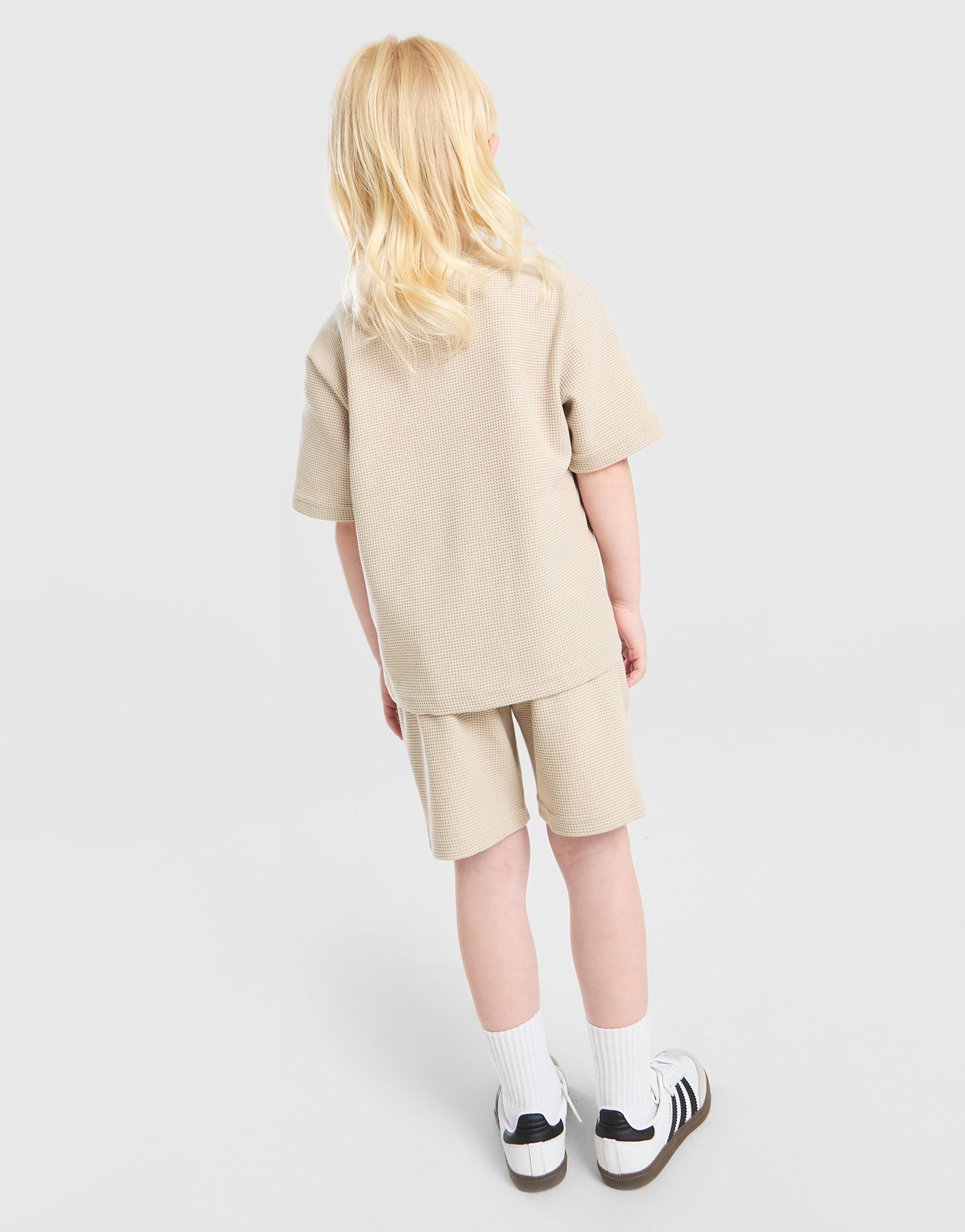 adidas Originals Waffle T-Shirt & Shorts Set Kleinkinder