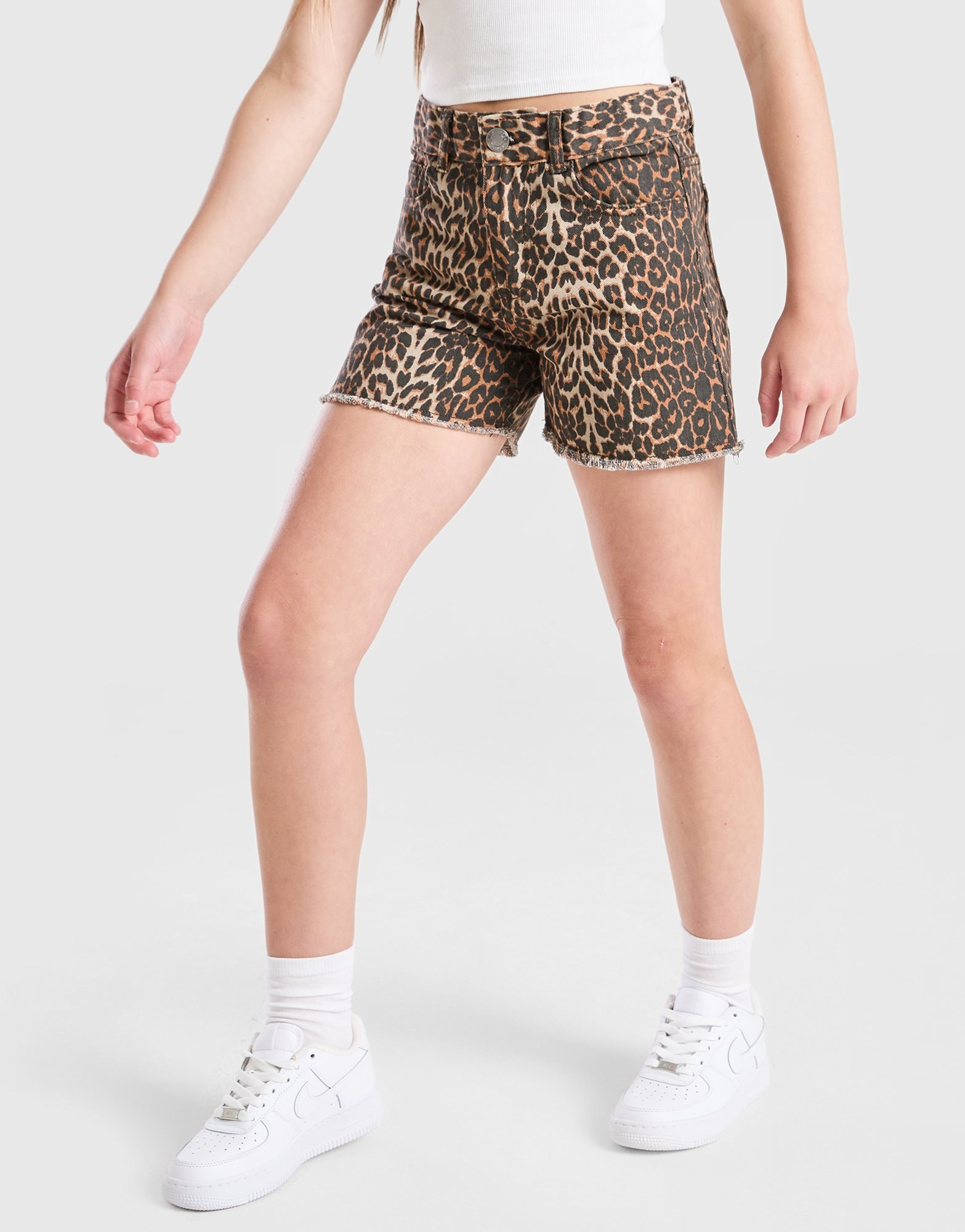 Pink Soda Sport Girls' Denim Shorts Kinder