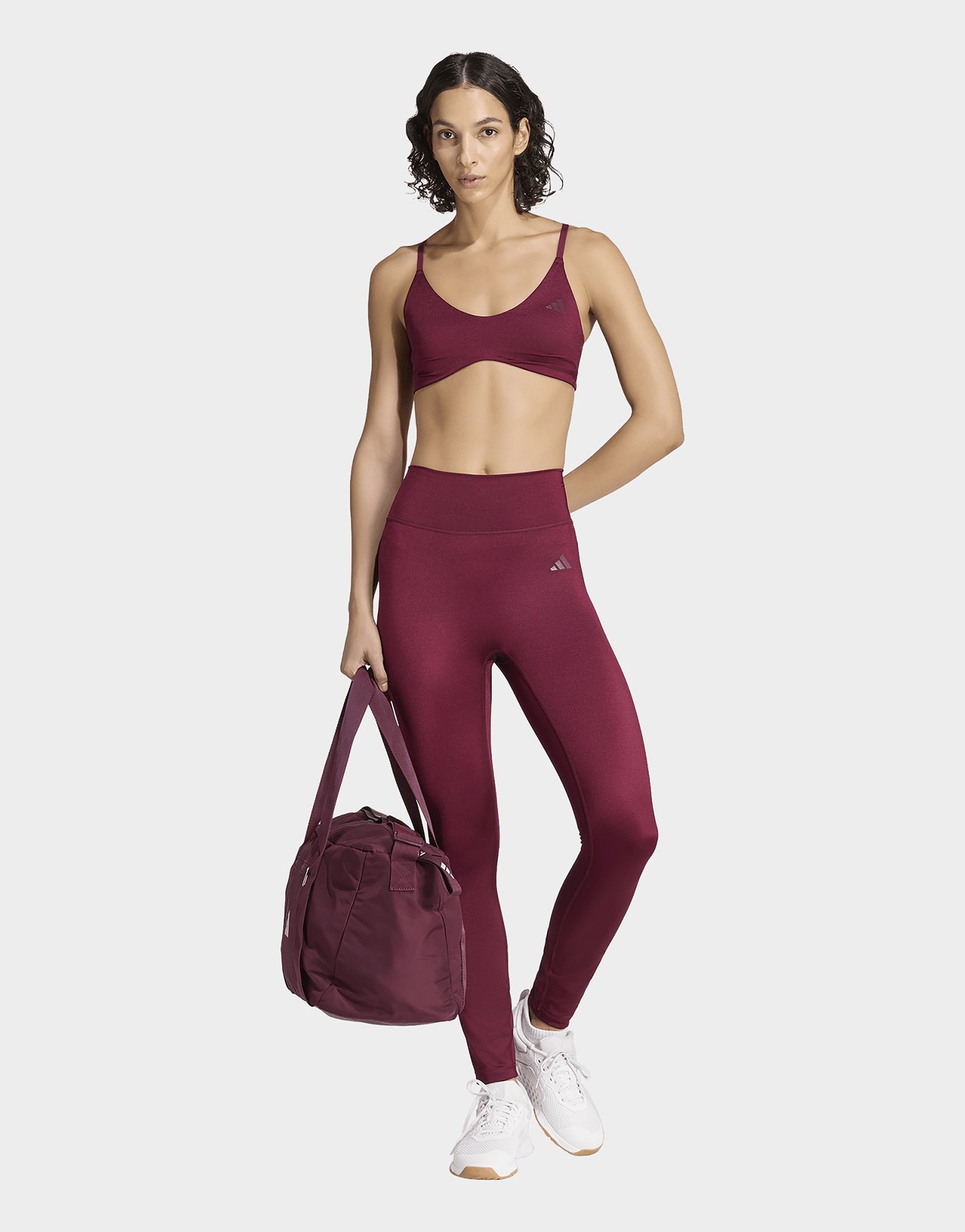 adidas Optime Essentials Workout Shine Bh Mit Leichtem Halt