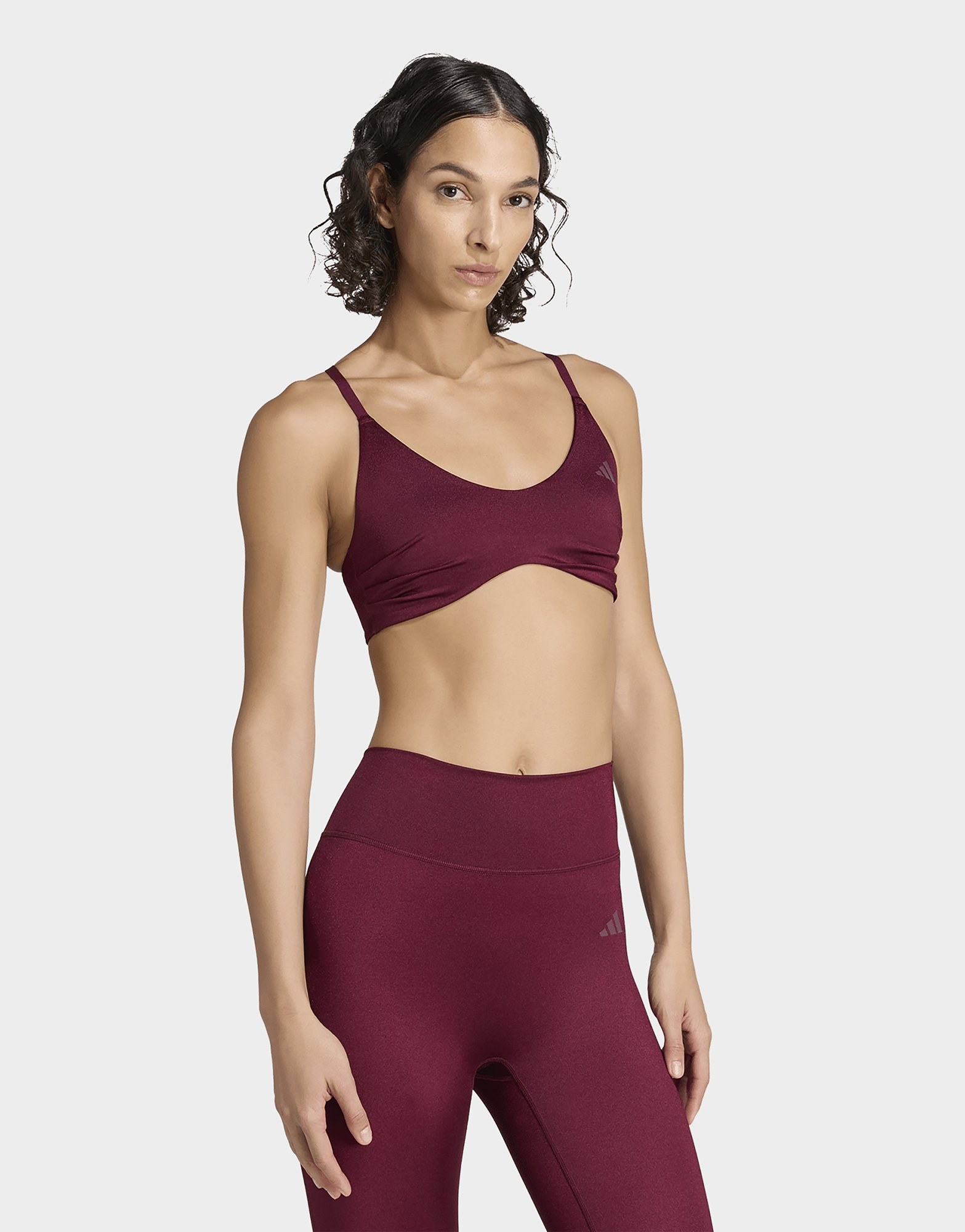 adidas Optime Essentials Workout Shine Bh Mit Leichtem Halt