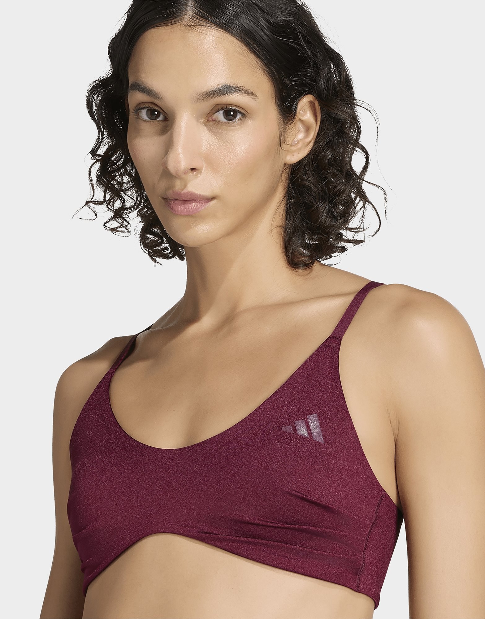 adidas Optime Essentials Workout Shine Bh Mit Leichtem Halt