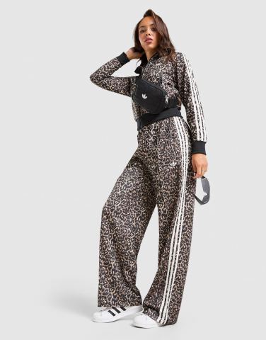 adidas Originals Leopard Print Firebird Trainingshose