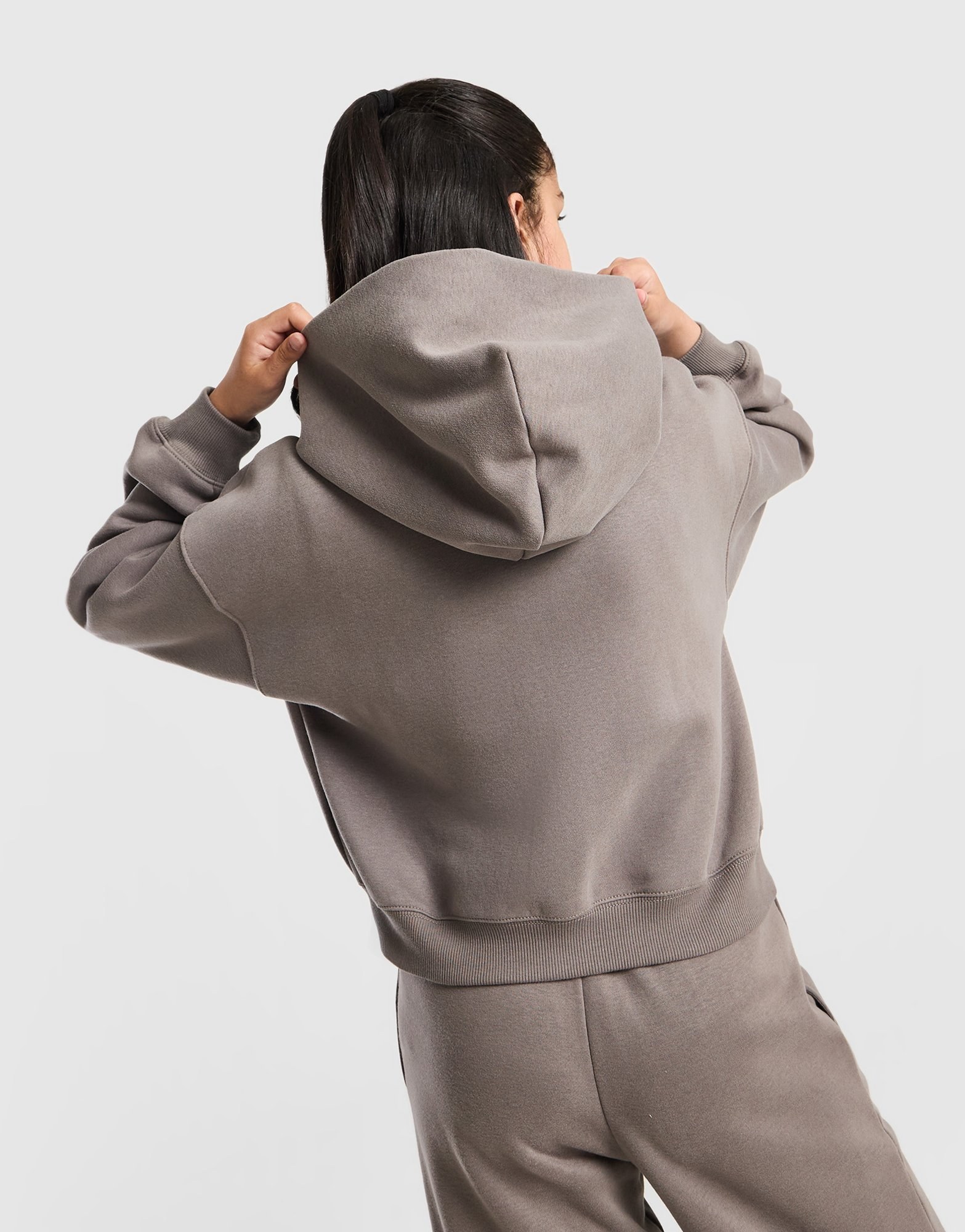 Nike Girls' Studio Fleece Full Zip Hoodie Junior